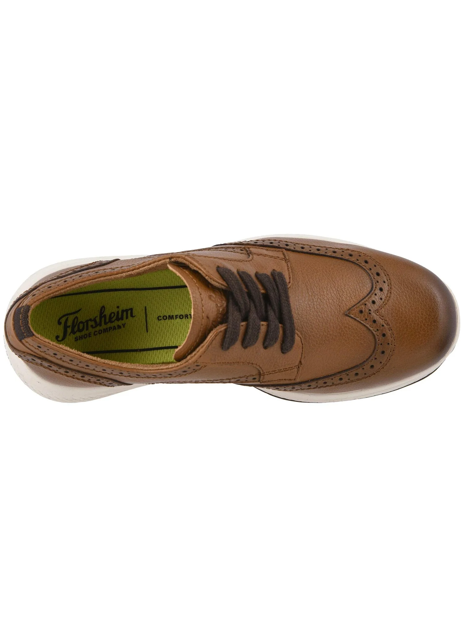 Оксфорды Florsheim Kids Great Lakes Wing Tip Ox Jr. (Toddler/Little Kid/Big Kid)