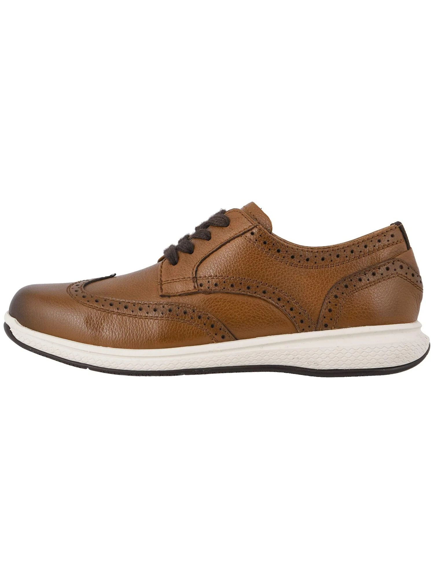 Оксфорды Florsheim Kids Great Lakes Wing Tip Ox Jr. (Toddler/Little Kid/Big Kid) — изображение 5 из 7, белый