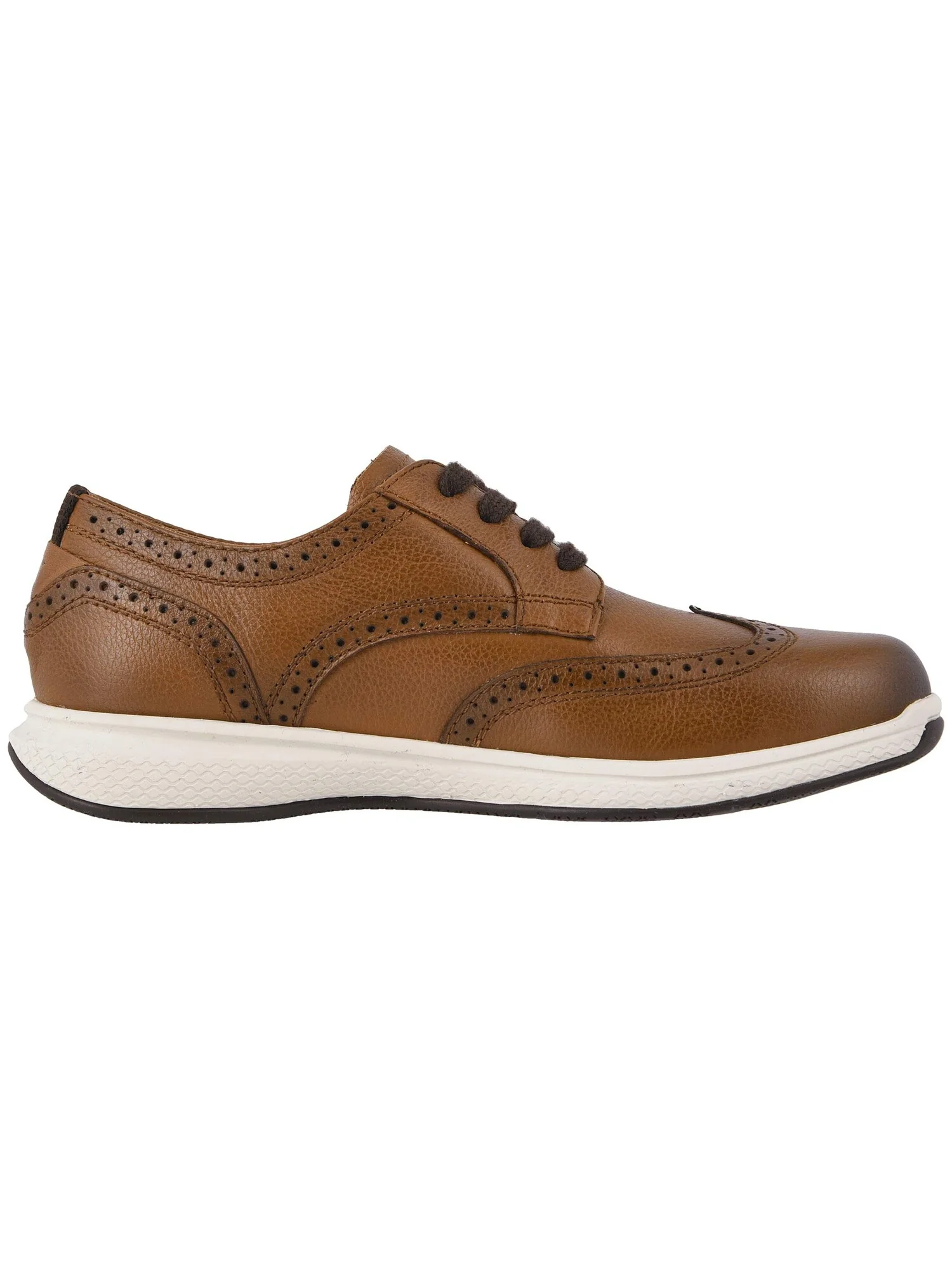Оксфорды Florsheim Kids Great Lakes Wing Tip Ox Jr. (Toddler/Little Kid/Big Kid) — изображение 6 из 7, белый