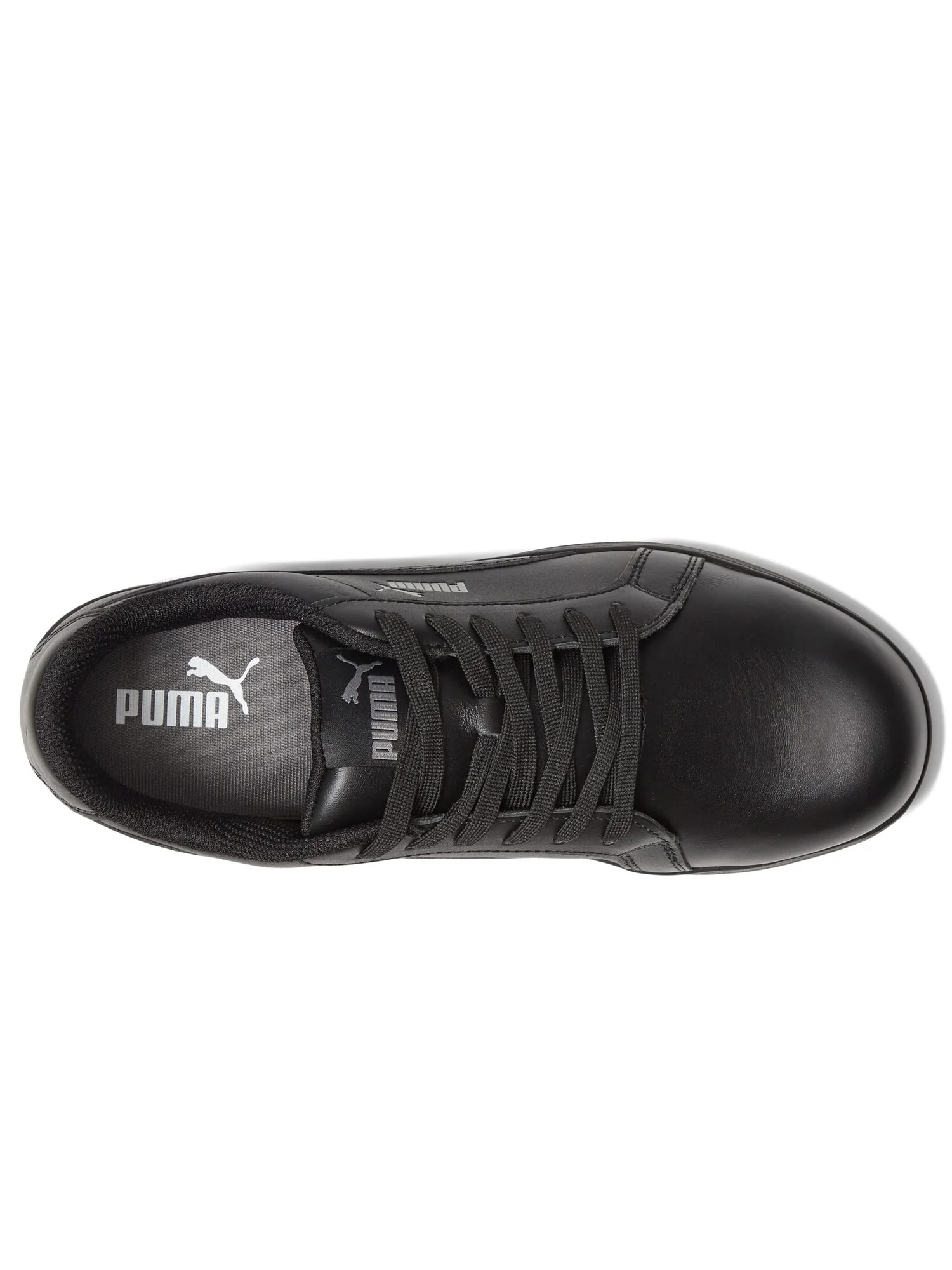 Кроссовки PUMA Safety Iconic Leather Low ASTM SD — изображение 3 из 4, черный/черный
