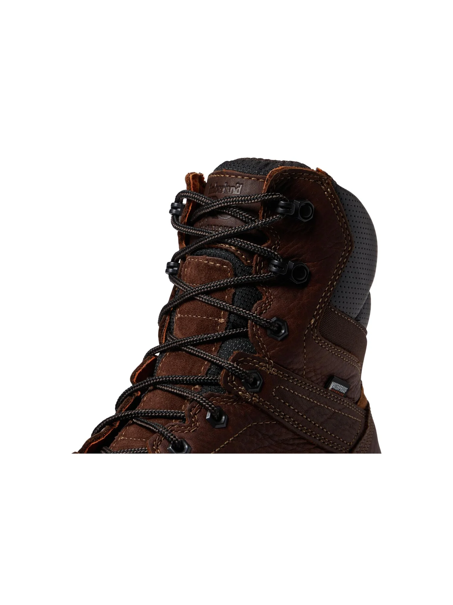 Ботинки мужские Timberland PRO Titan, водонепроницаемые с композитным носком — изображение 3 из 6, коричневый