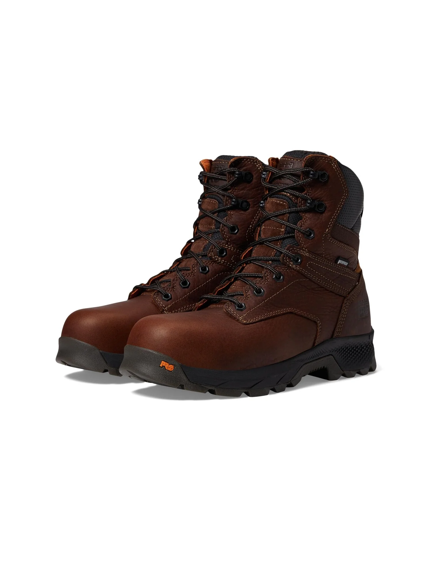 Ботинки мужские Timberland PRO Titan, водонепроницаемые с композитным носком — изображение 5 из 6, коричневый