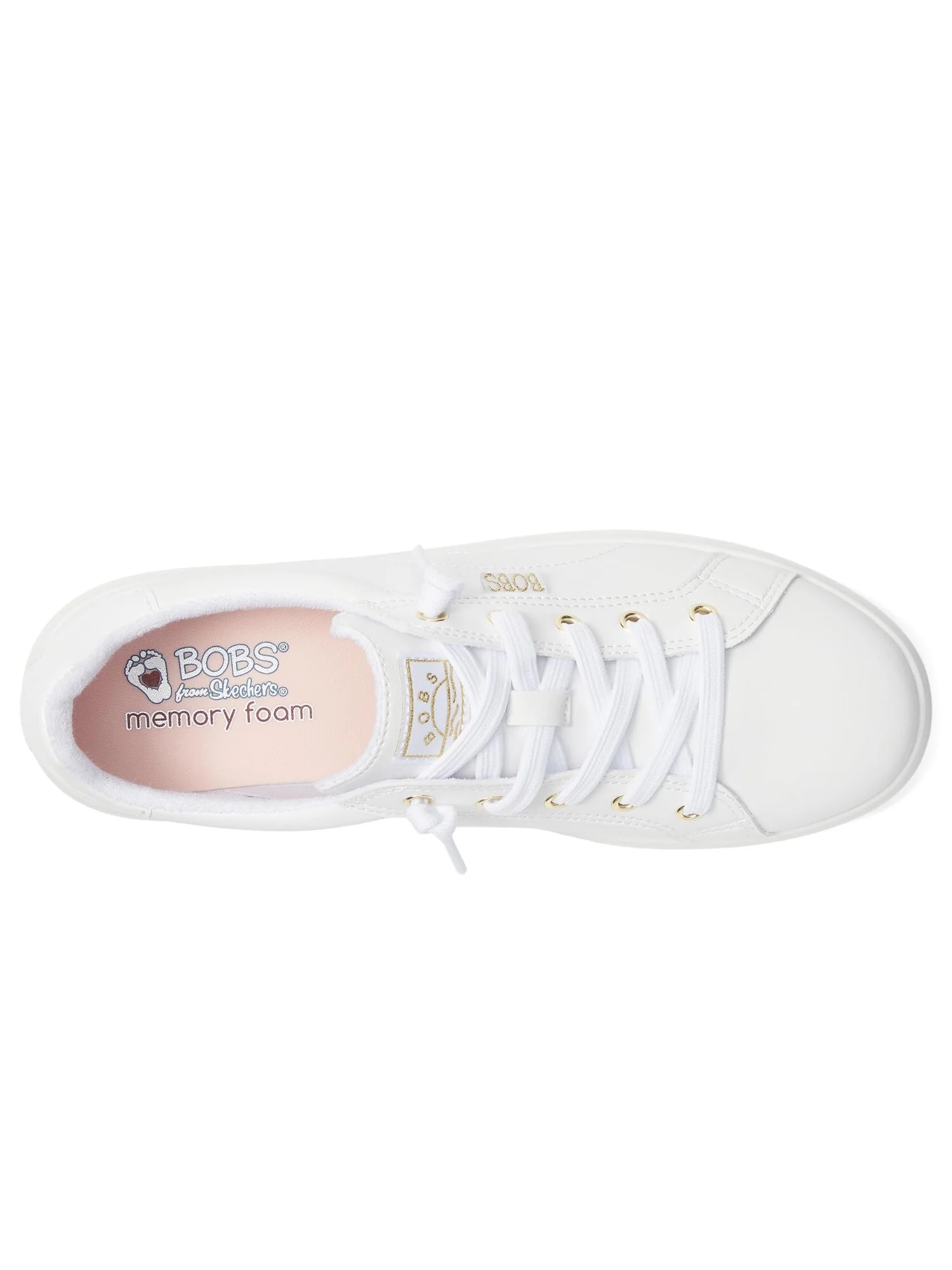 Кроссовки BOBS from SKECHERS Bobs D'Vine - Instant Delight — изображение 2 из 4, белый