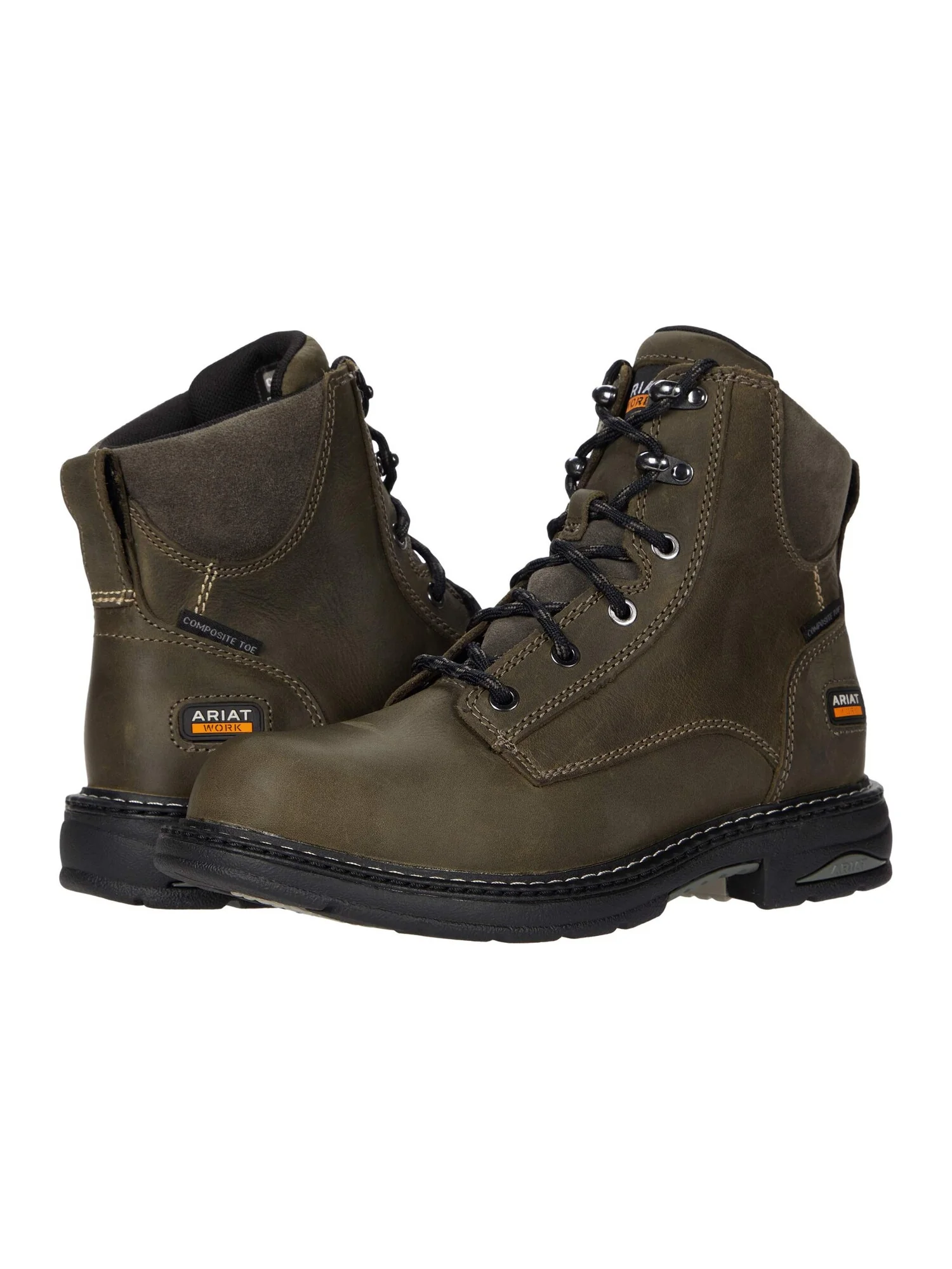 Сапоги женские Ariat Casey 6" на шнуровке — изображение 1 из 6, хаки