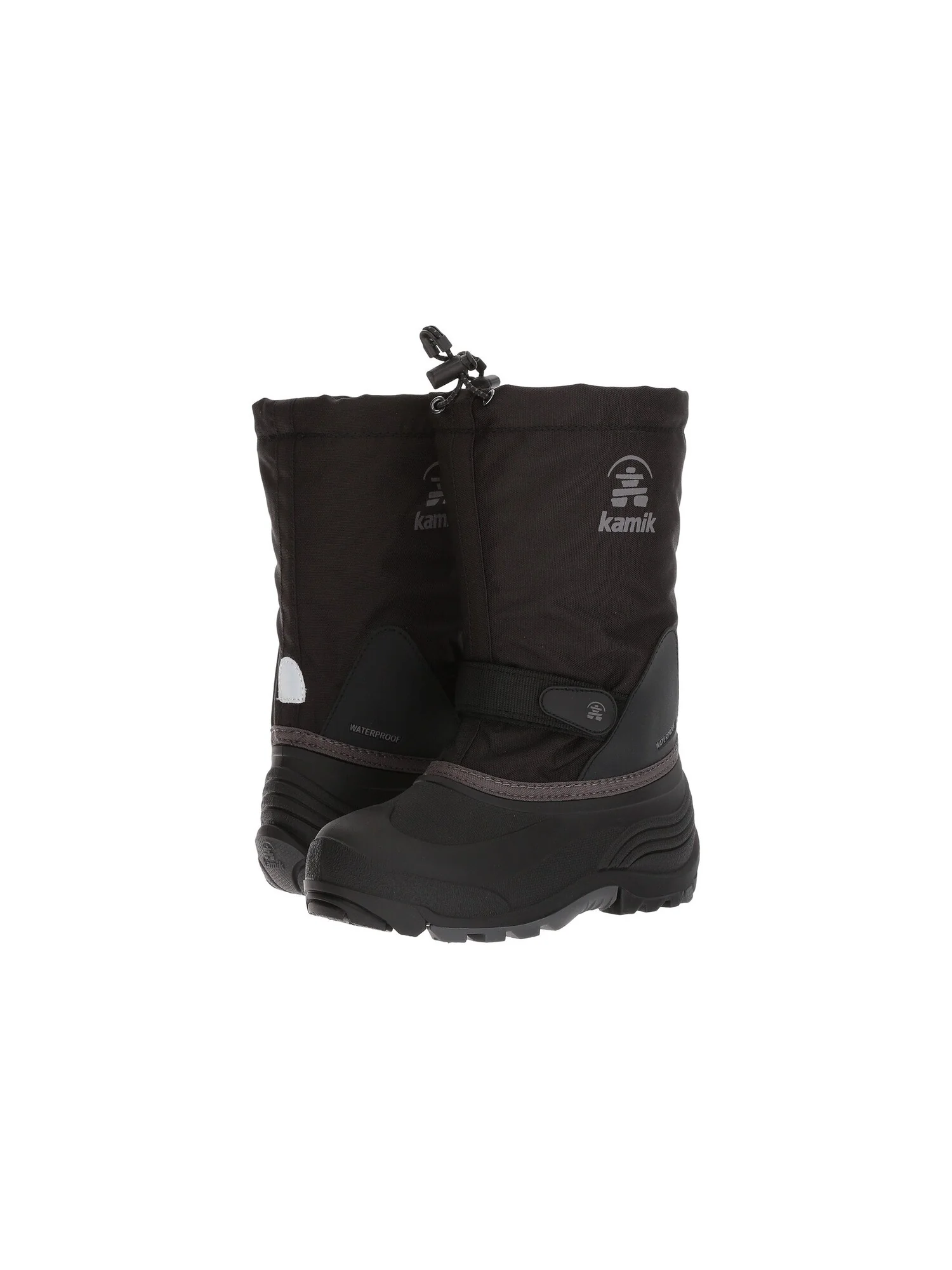 Ботинки Kamik Kids Waterbug 5 (Toddler/Little Kid/Big Kid) — изображение 4 из 7, серый