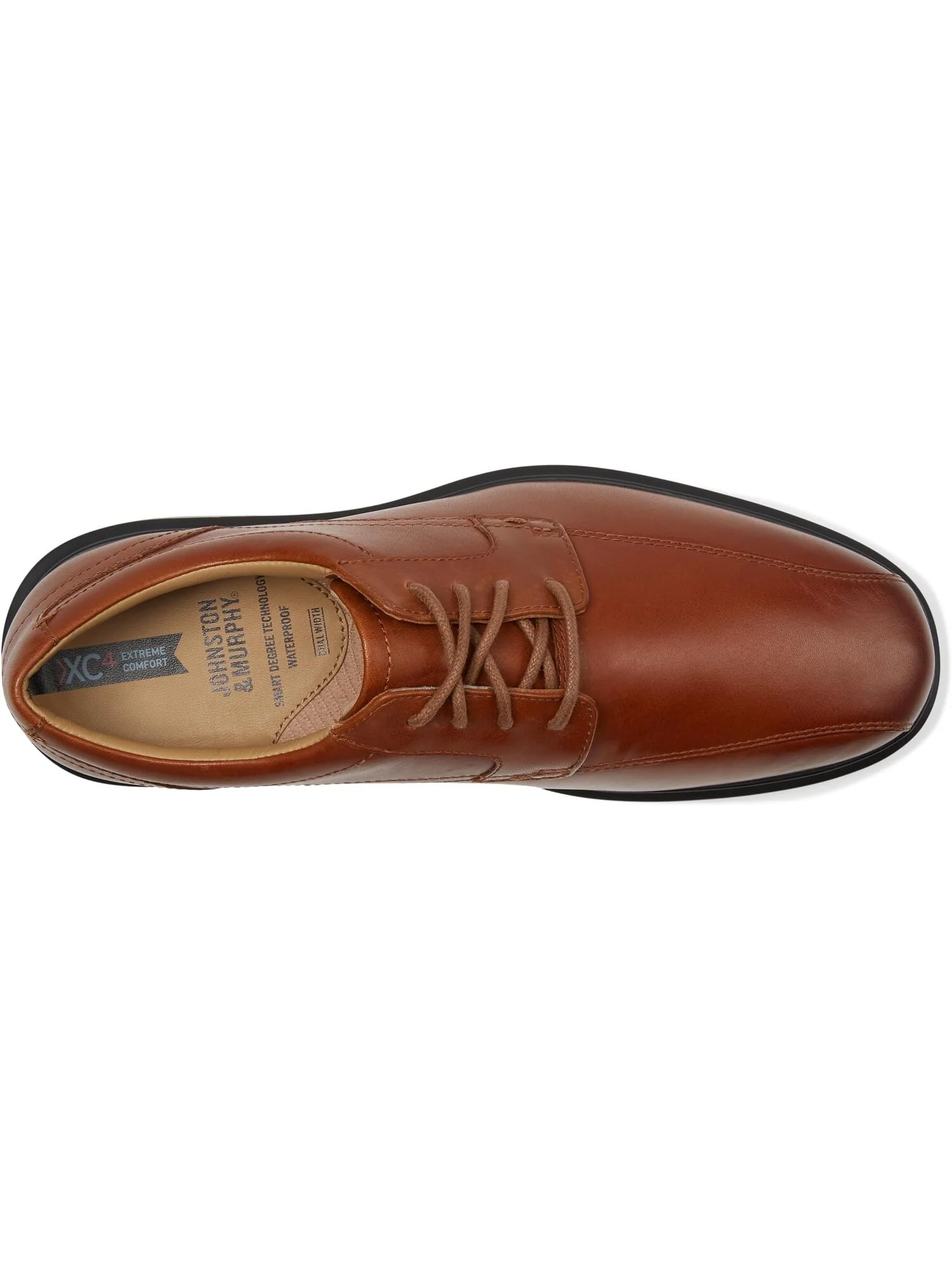 Оксфорды Johnston & Murphy XC4 Stanton 2.0 Run-Off Lace-Up — изображение 2 из 4, бежевый