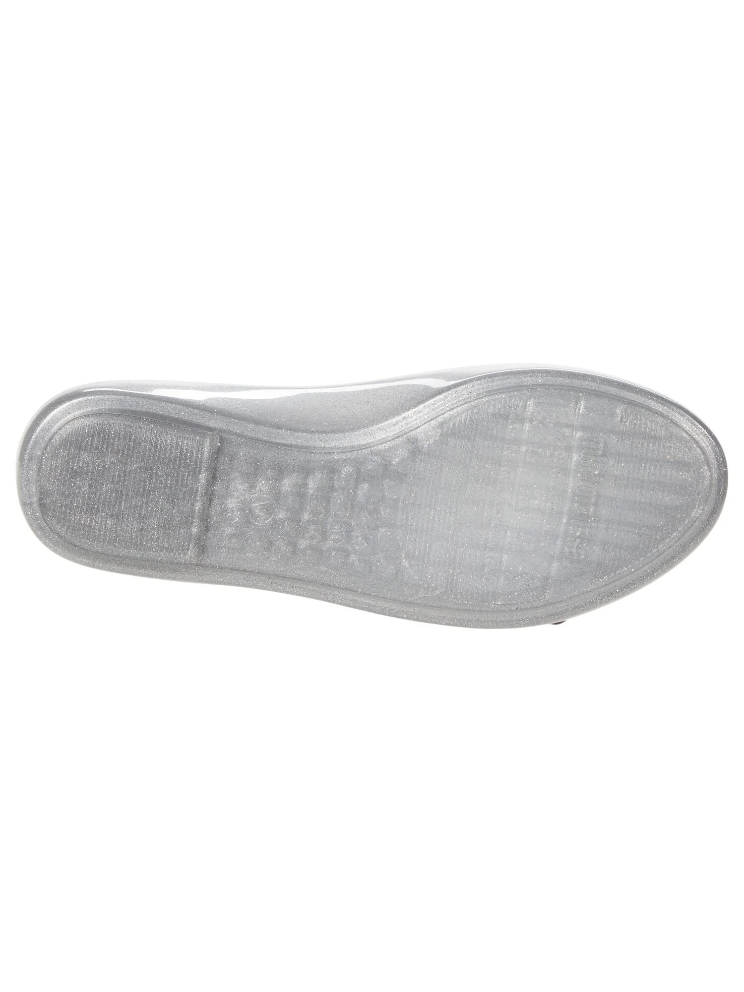 Балетки Mini Melissa Sweet Love + Disney Princess — изображение 6 из 6, серебристый