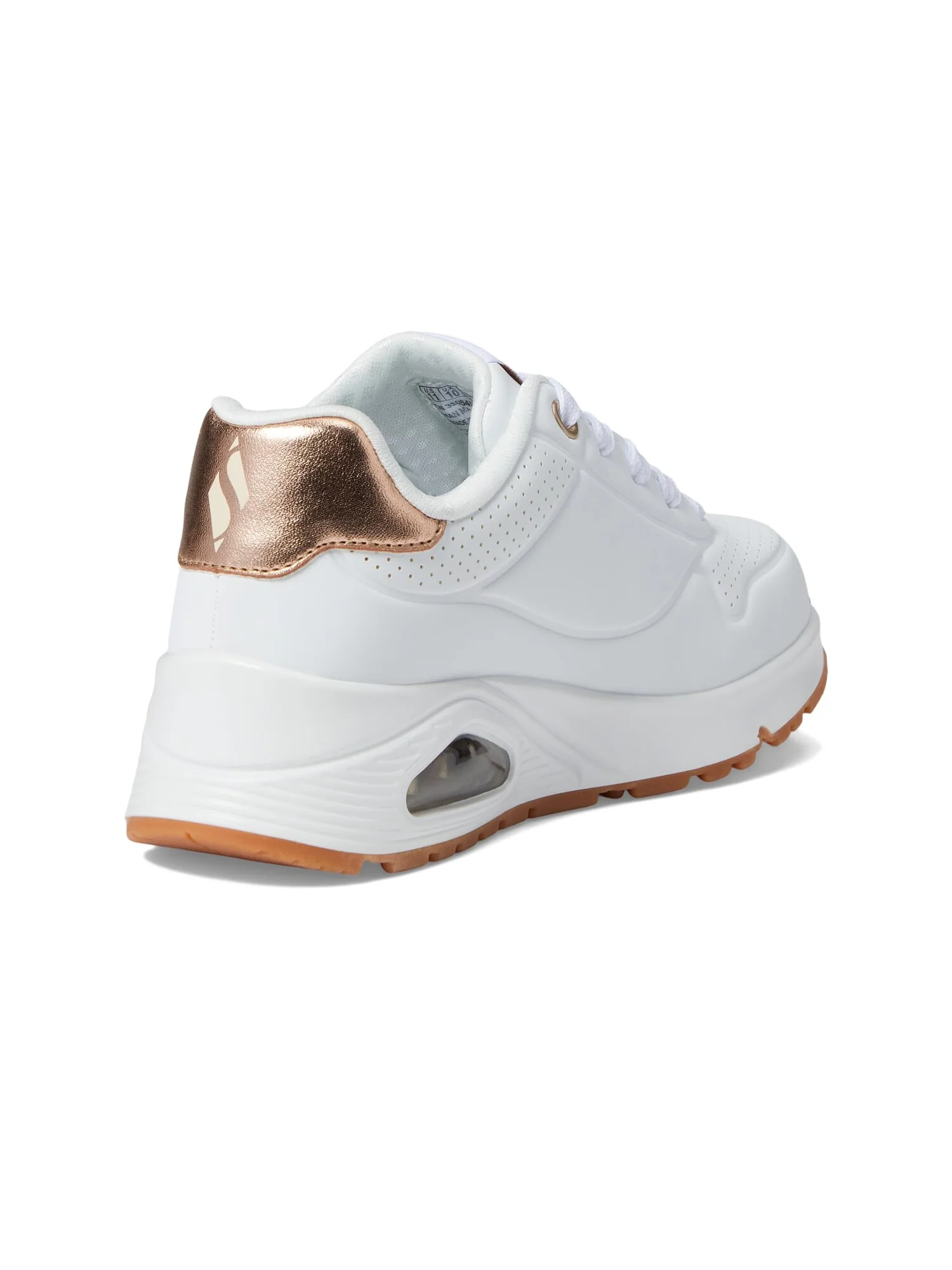 Кроссовки SKECHERS KIDS Uno Gen1 - Shimmer Away 310545L (Little Kid/Big Kid) — изображение 4 из 6, белый