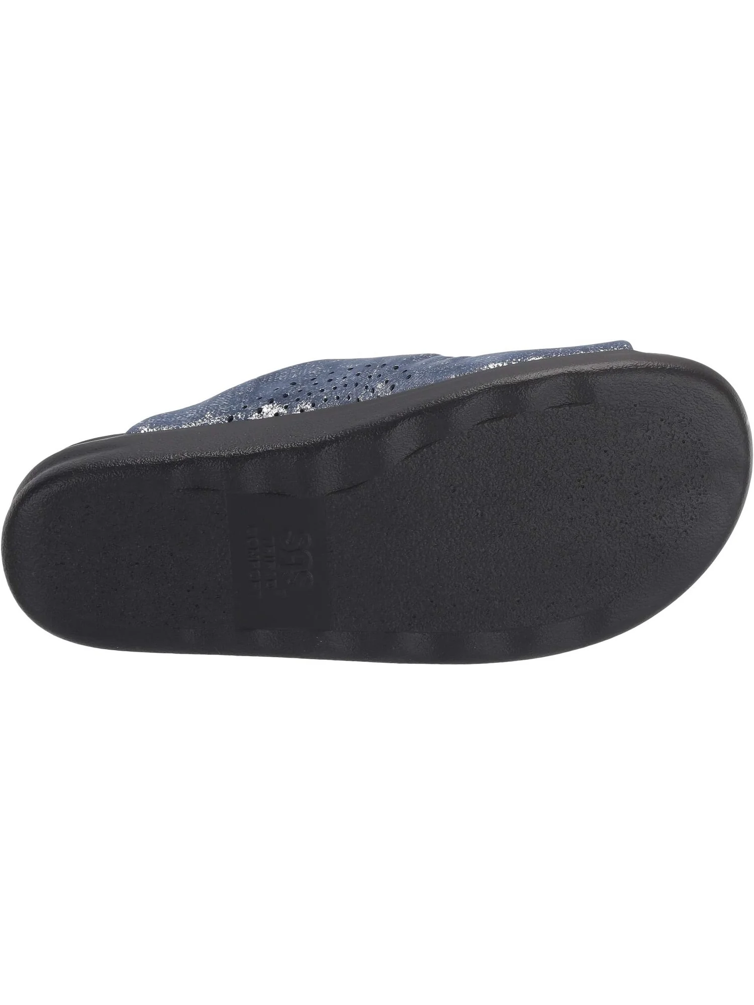 Сандалии SAS Cozy Adjustable Comfort Slide — изображение 3 из 4, серебристый/синий