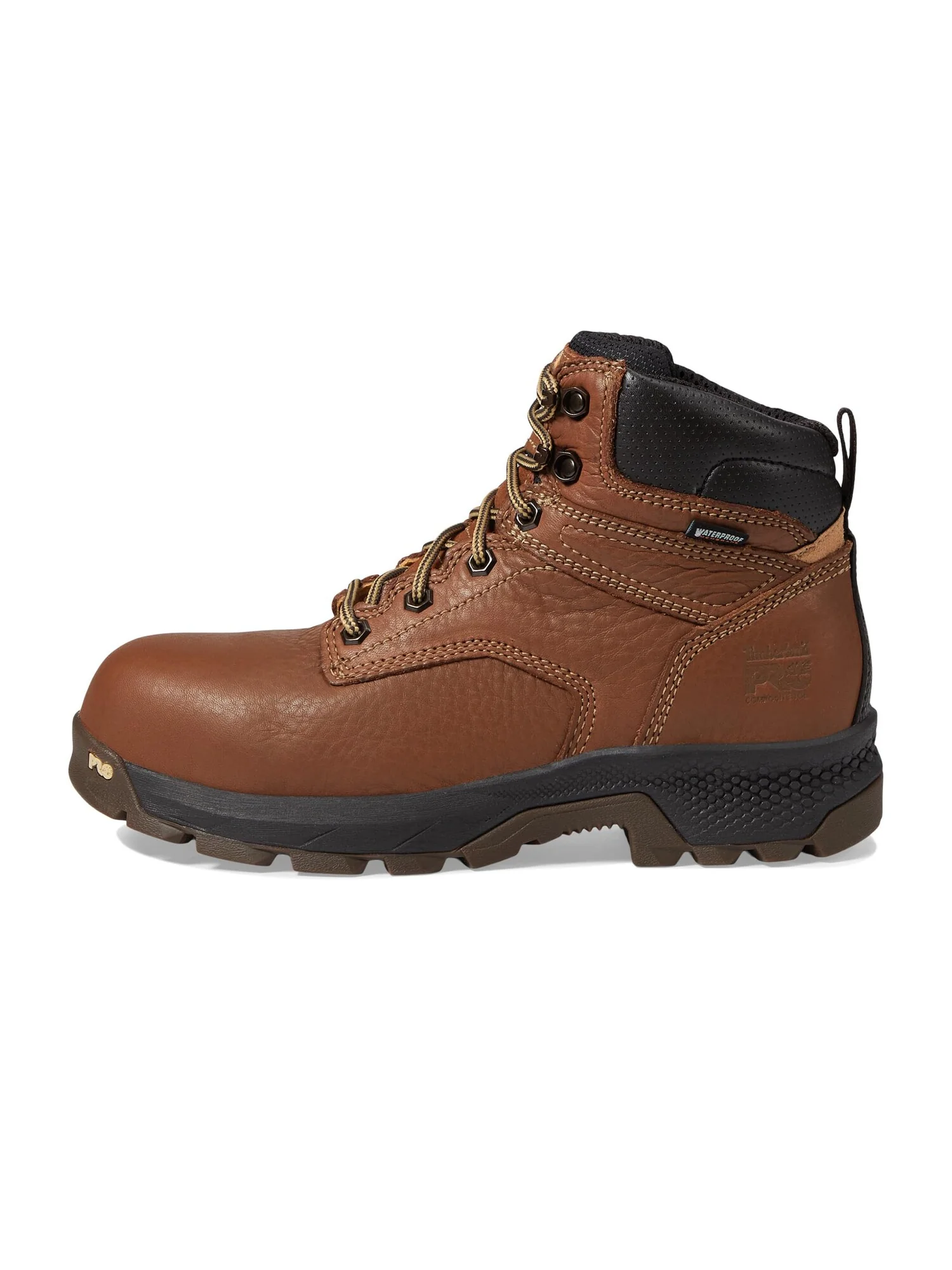 Ботинки Timberland PRO Titan EV 6" с композитным носком, водонепроницаемые — изображение 6 из 6, коричневый