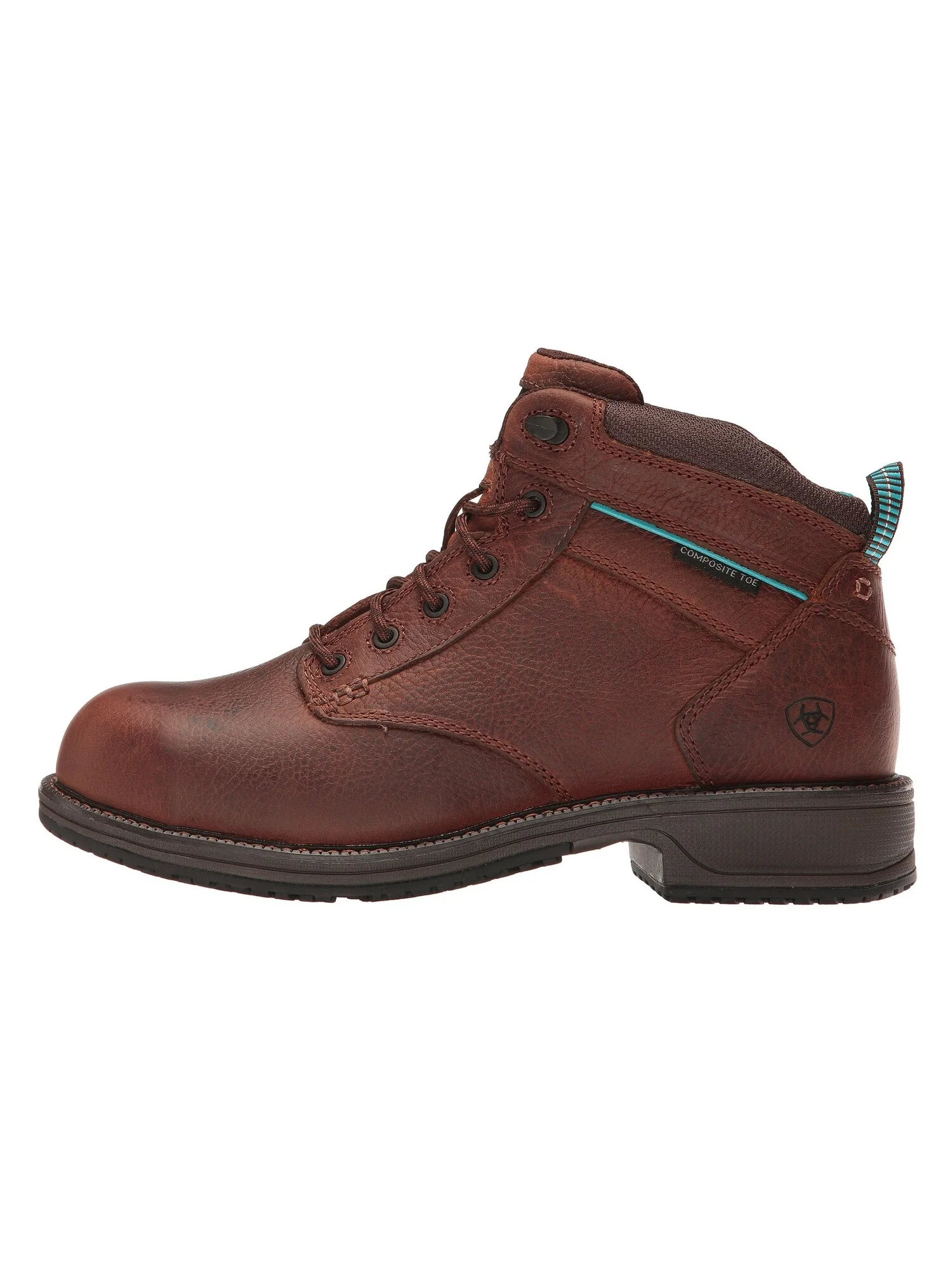 Сапоги женские Ariat Casual Work Mid Lace SD CT на шнуровке — изображение 1 из 5, коричневый