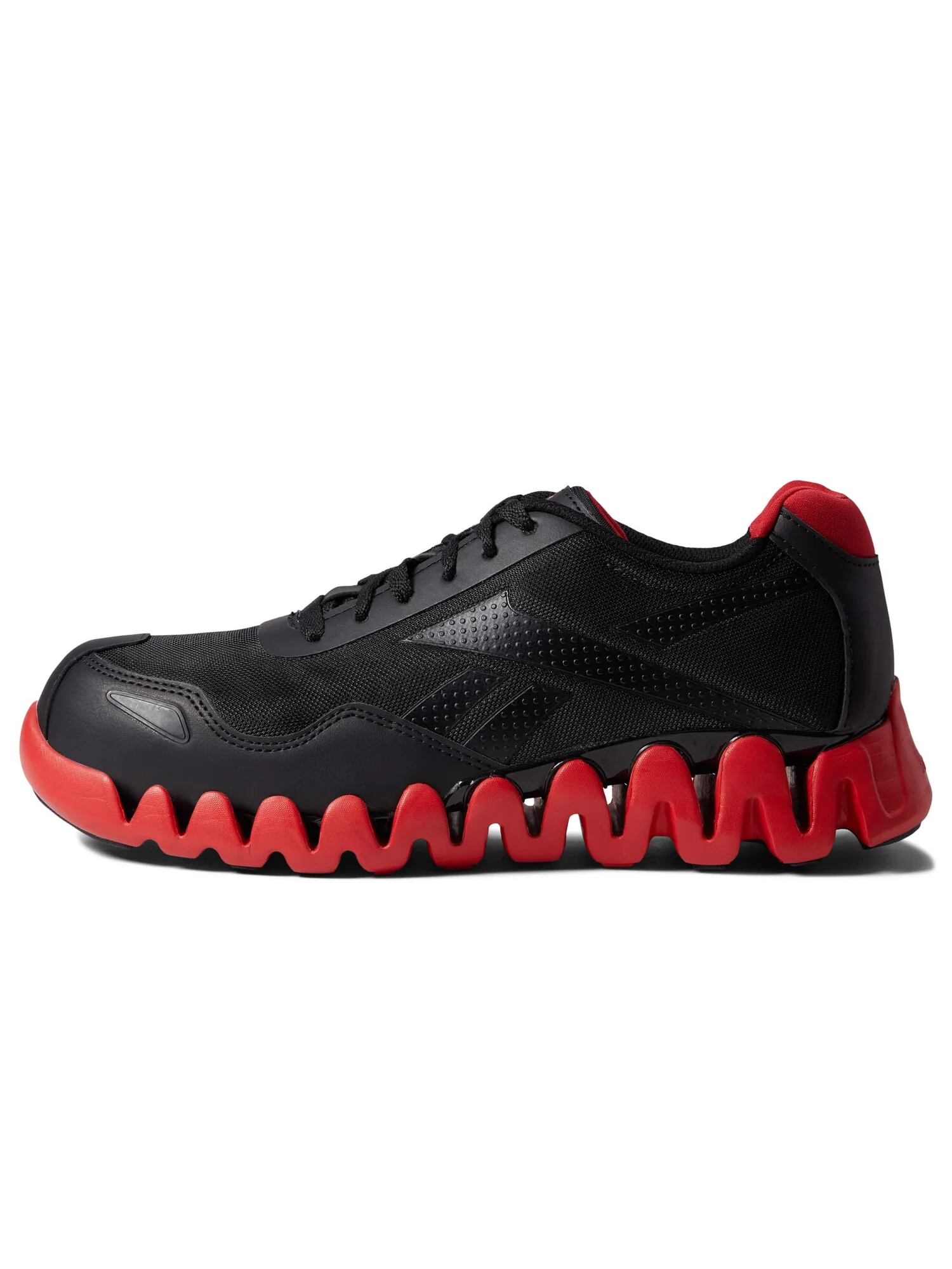 Кроссовки Reebok Work Zig Pulse Work SD10 Comp Toe — изображение 4 из 4, черный/красный