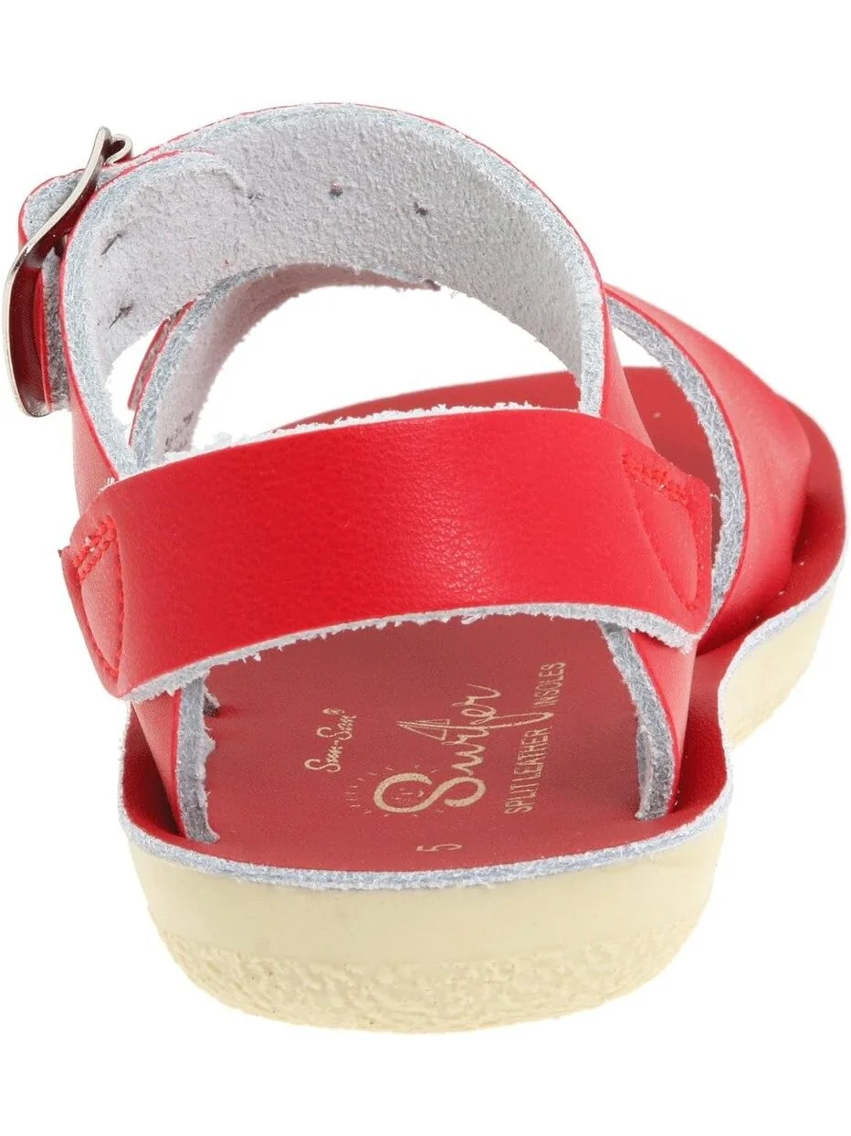 Сандалии на плоской подошве Sun-San - Surfer Salt Water Sandal by Hoy Shoes — изображение 5 из 7, красный