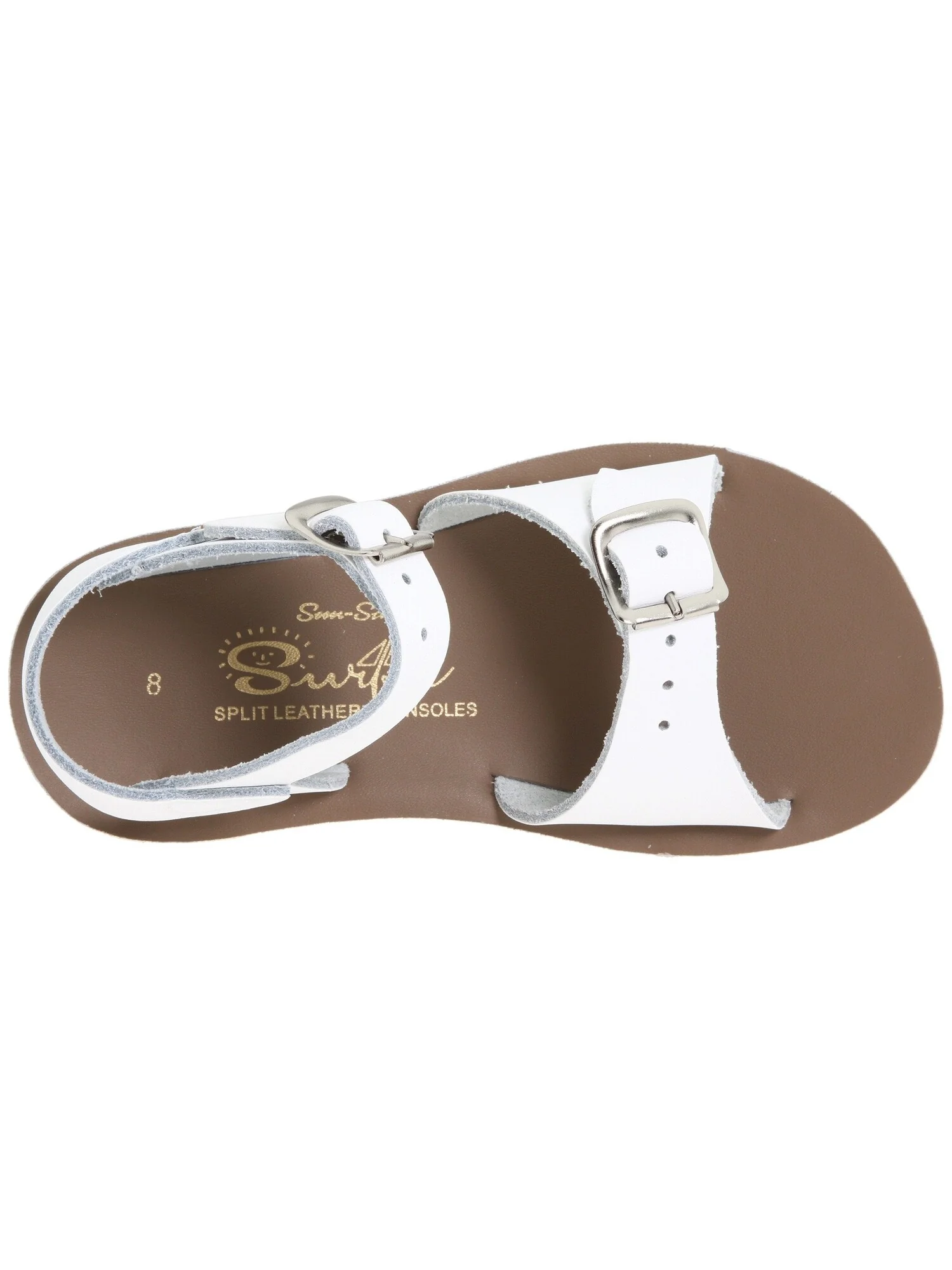 Сандалии Salt Water Sandal by Hoy Shoes Sun-San - Surfer (Toddler/Little Kid) — изображение 5 из 7, белый