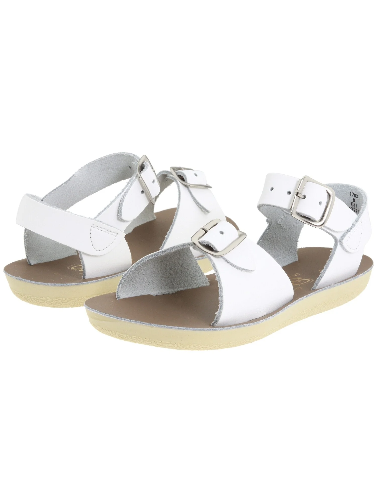 Сандалии Salt Water Sandal by Hoy Shoes Sun-San - Surfer (Toddler/Little Kid) — изображение 6 из 7, белый