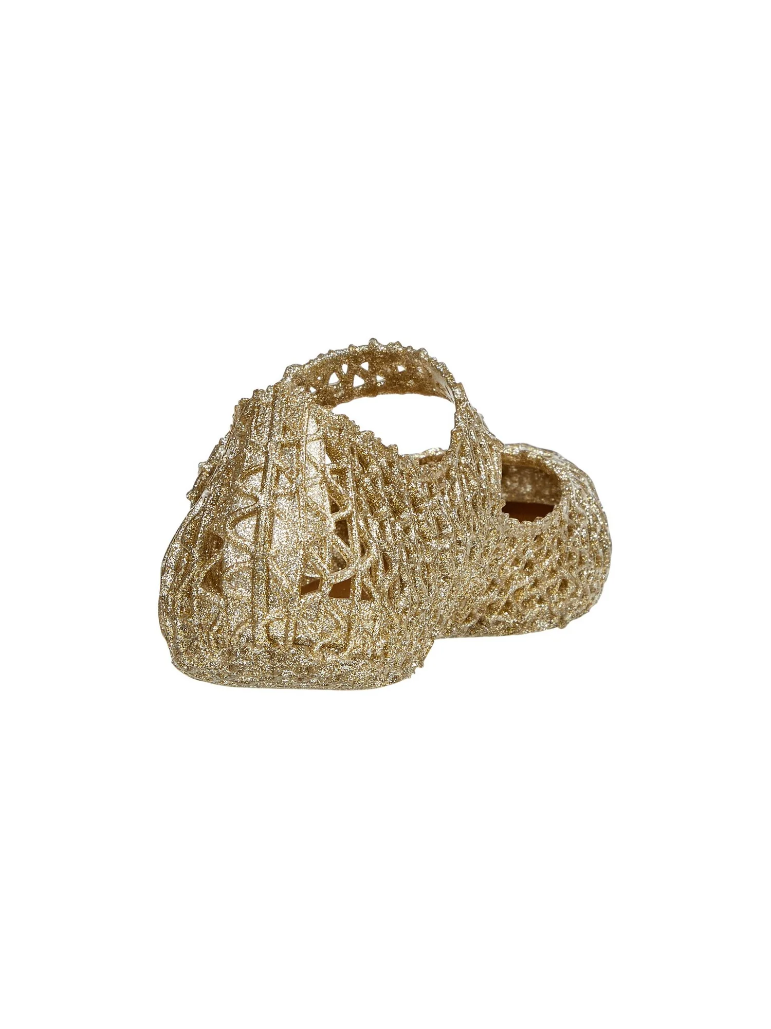 Балетки Mini Melissa Campana Papel BB (Toddler/Little Kid) — изображение 5 из 6, золото