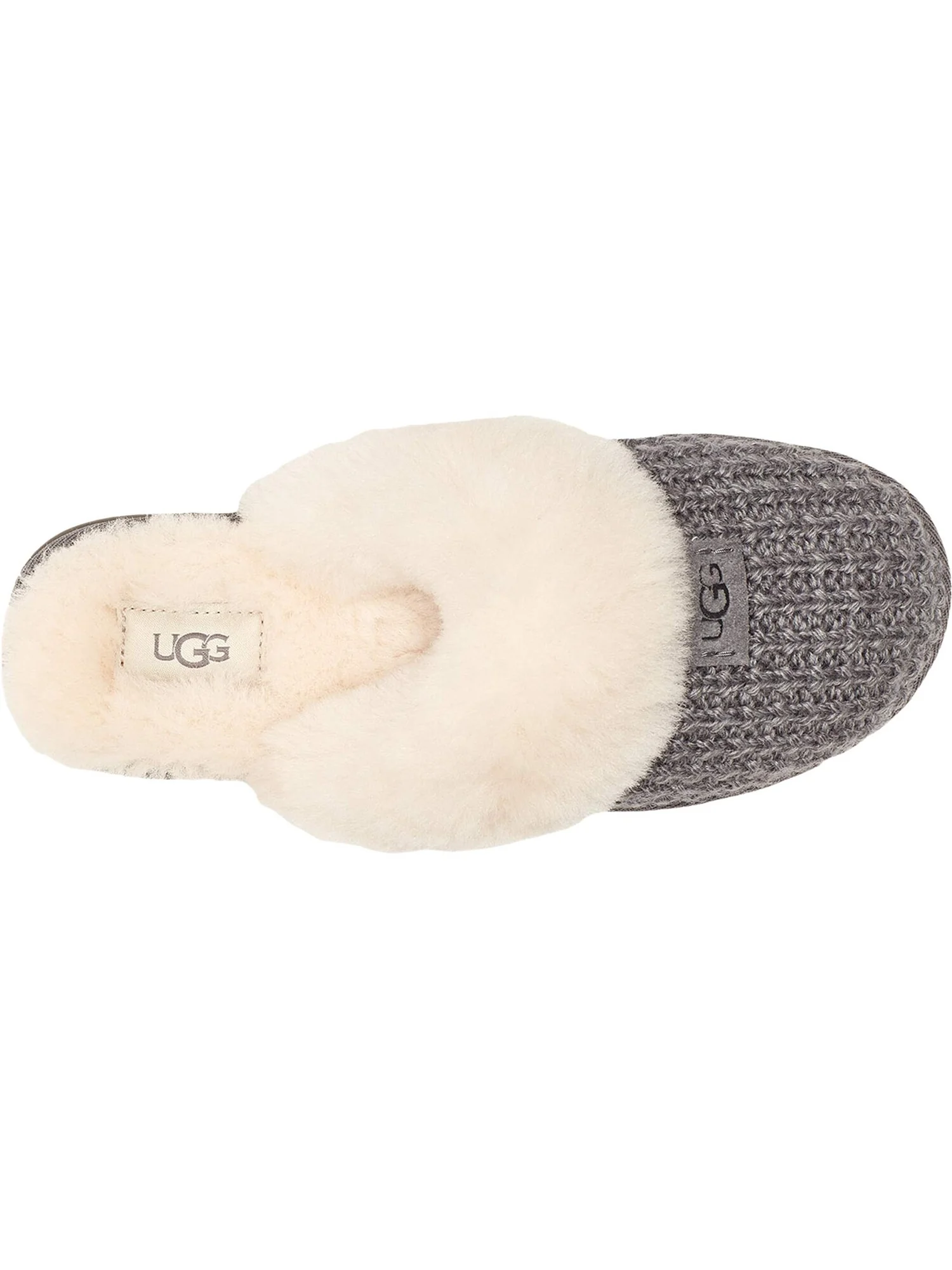 Тапочки UGG Cozy Knit Slipper — изображение 2 из 4, темно-серый