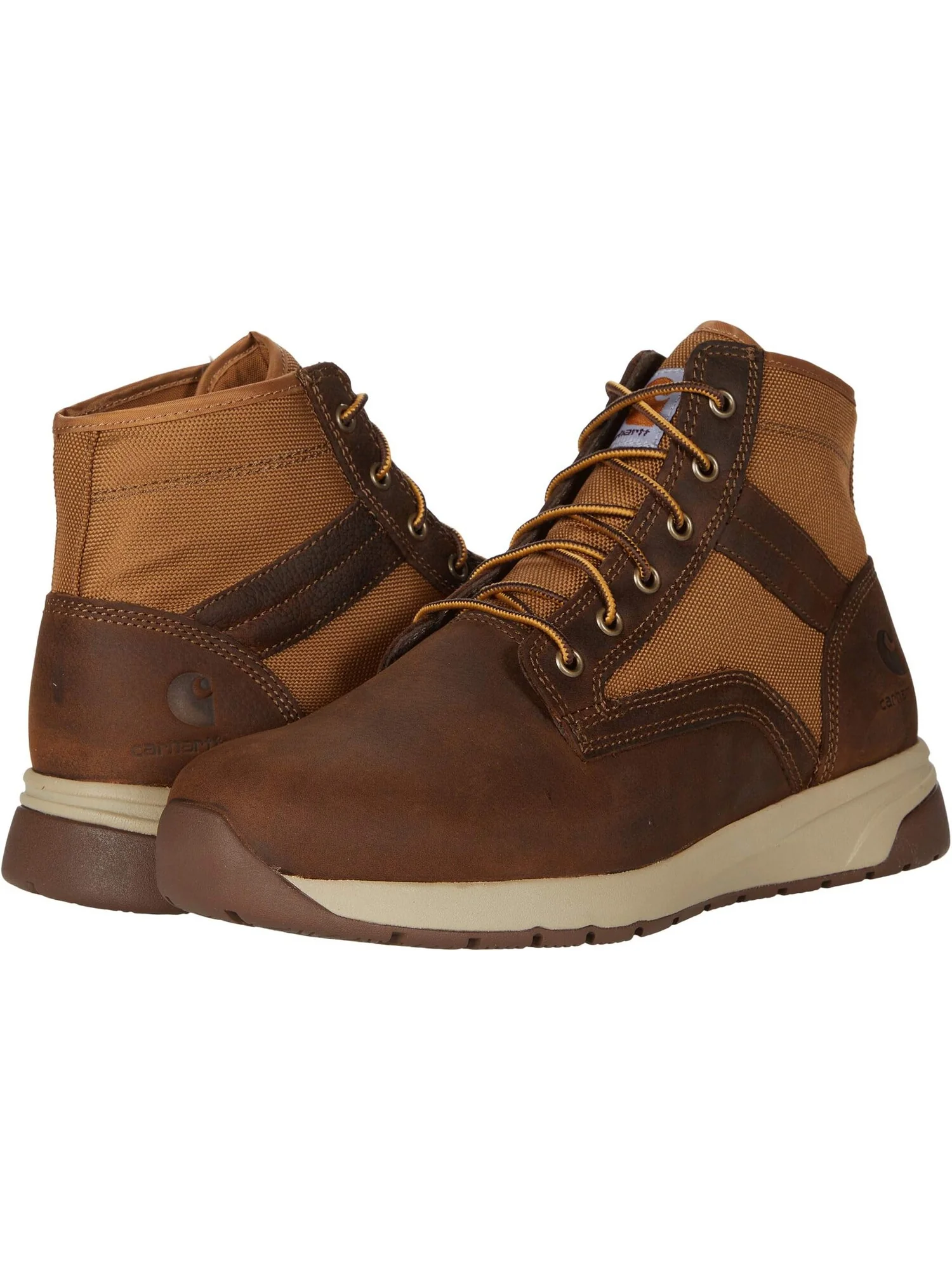 Ботинки Carhartt Force 5" Lightweight Sneaker Soft Toe — изображение 1 из 4, коричневый/бежевый
