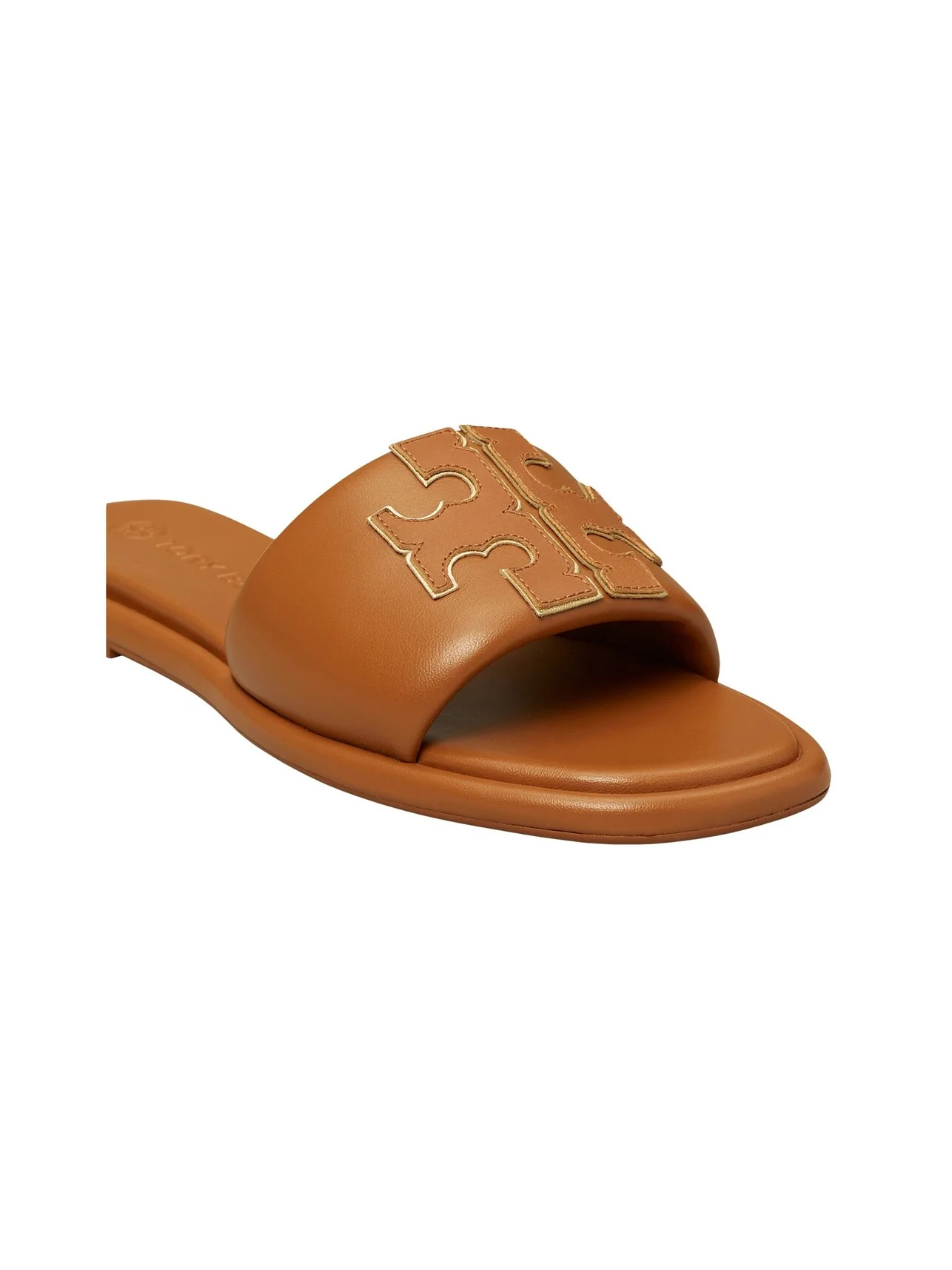 Сандалии Tory Burch Double T Sport Slide — изображение 2 из 4, золото