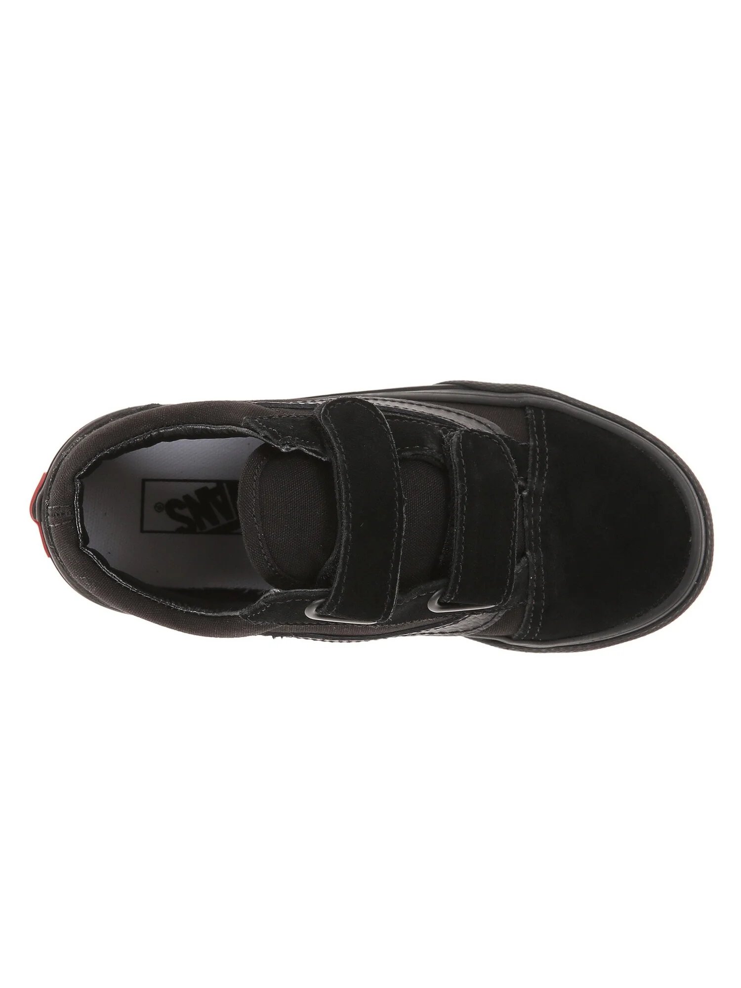 Кроссовки Vans Kids Old Skool V (Little Kid/Big Kid) — изображение 4 из 7, черный