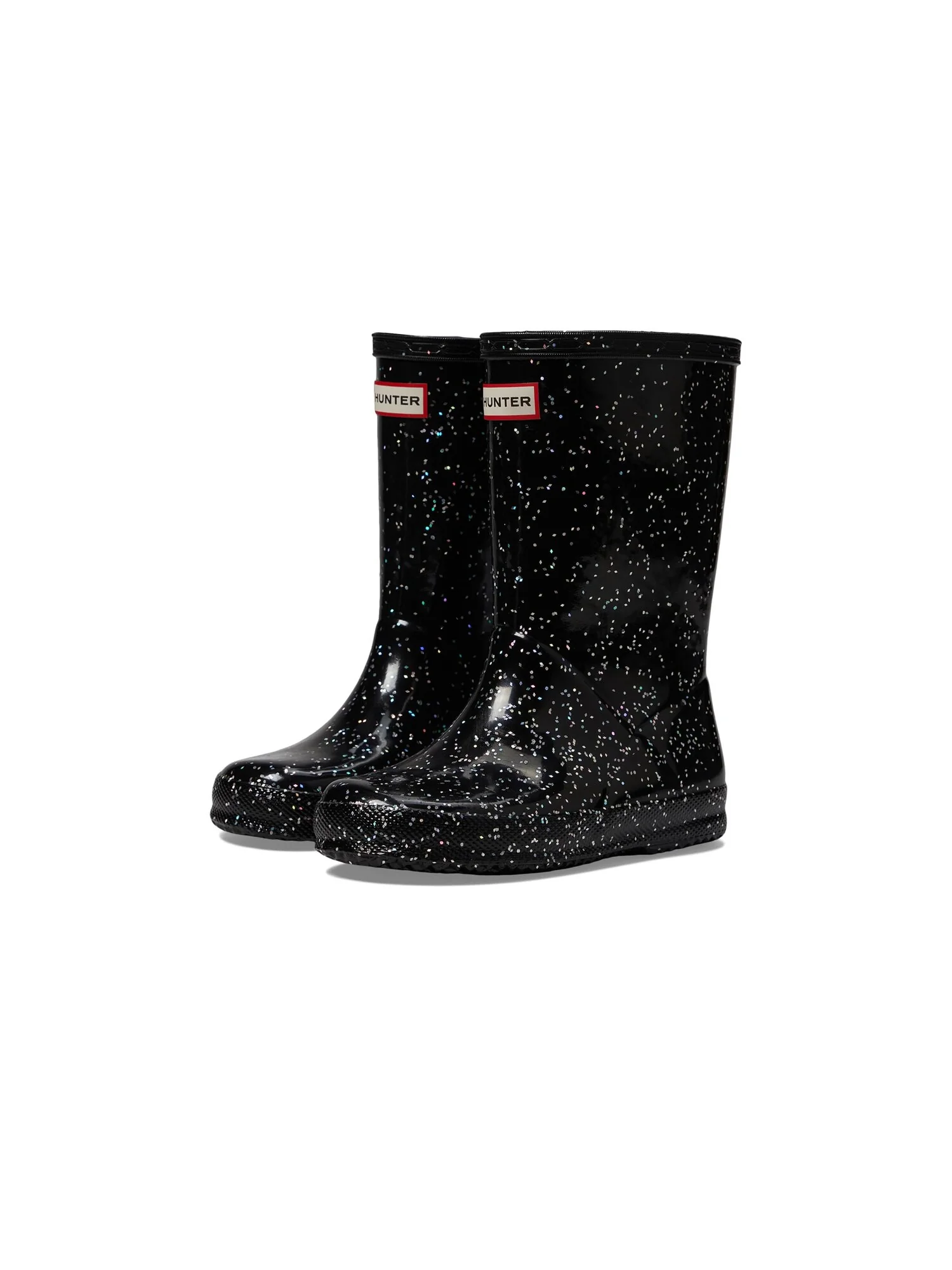 Ботинки Hunter Kids Original First Classic Giant Glitter Wellington Boots (Toddler/Little Kid)