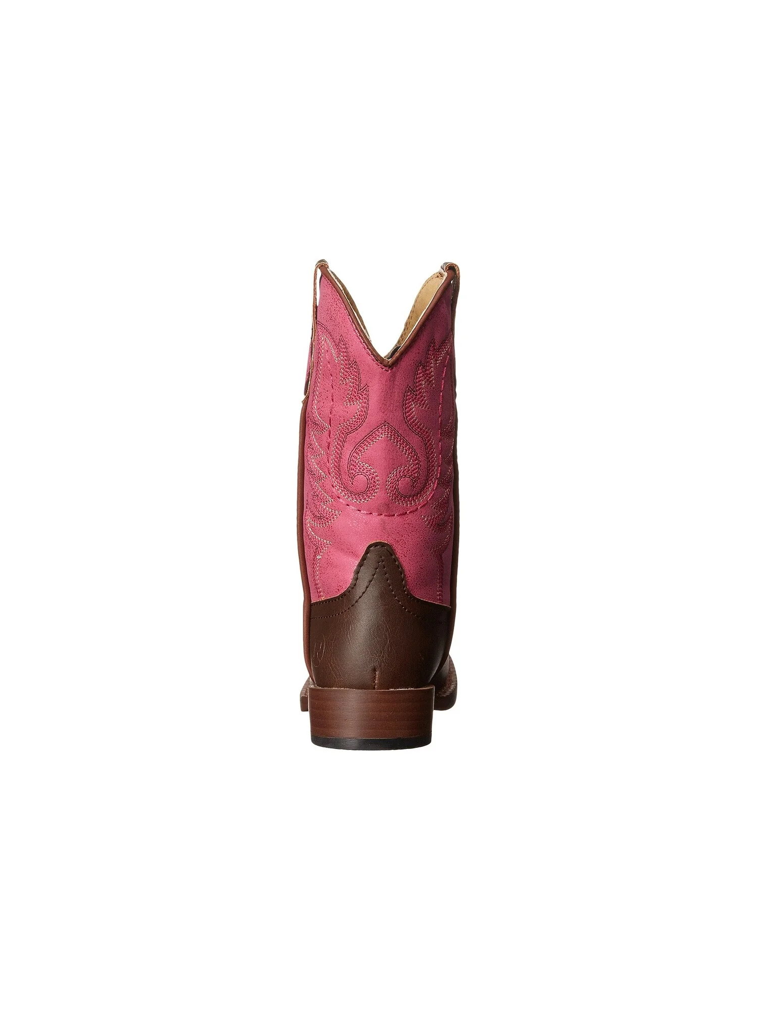 Ботинки Roper Kids Texson Faux Leather (Toddler/Little Kid) — изображение 4 из 7, розовый