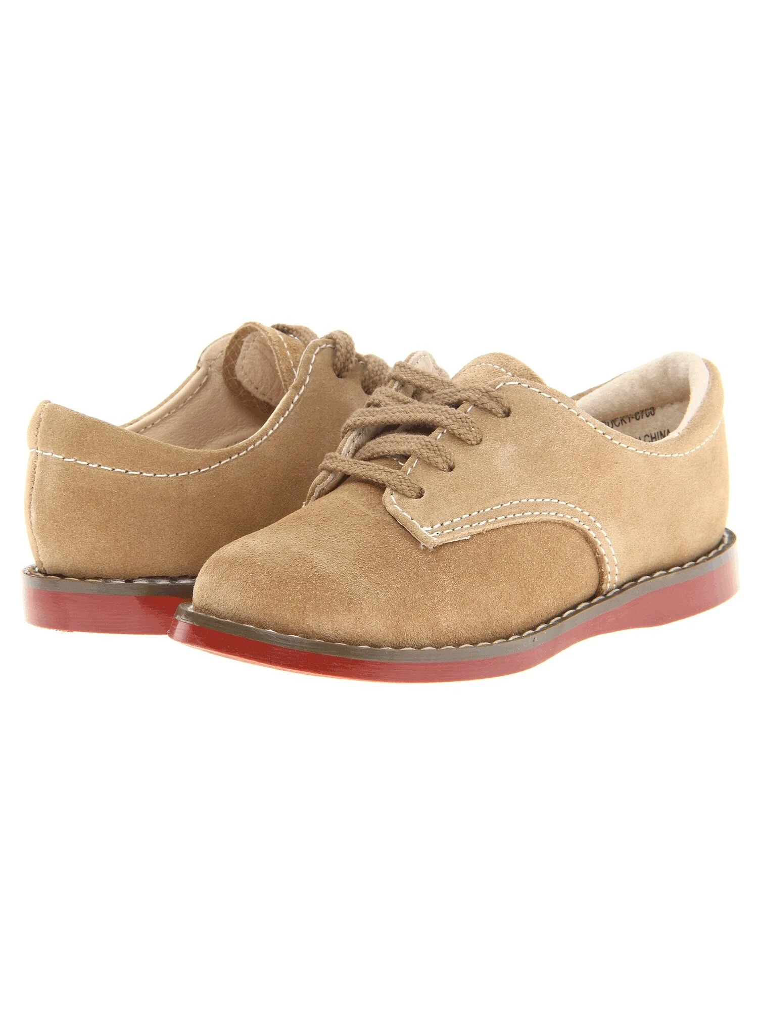 Оксфорды FootMates Bucky 2 (Toddler/Little Kid) — изображение 4 из 7, коричневый