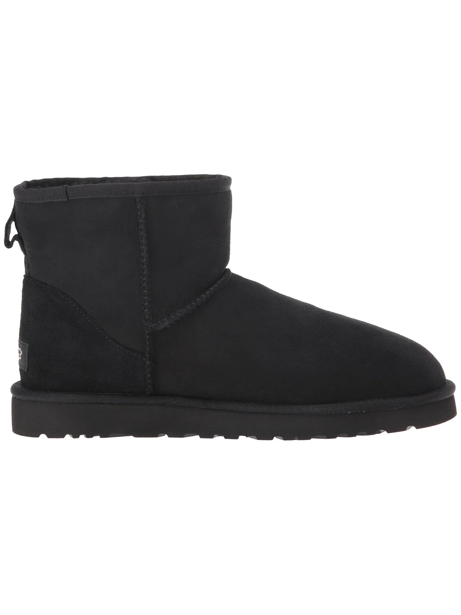 Ботинки мужские UGG Classic Mini с замшевыми защитой пятки — изображение 2 из 4, черный