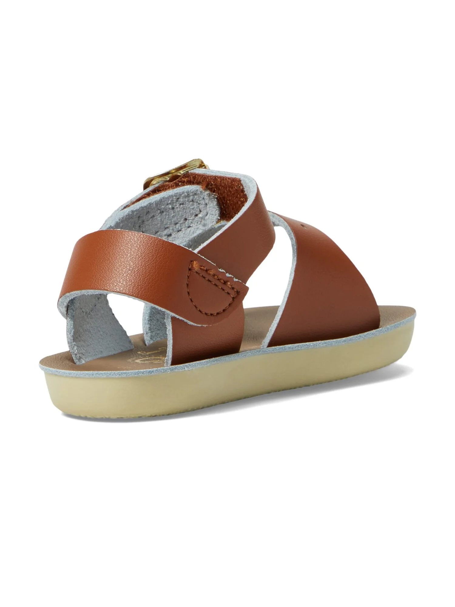 Сандалии Salt Water Sandal by Hoy Shoes Surfer Hook & Loop (Toddler/Little Kid) — изображение 3 из 5, бежевый