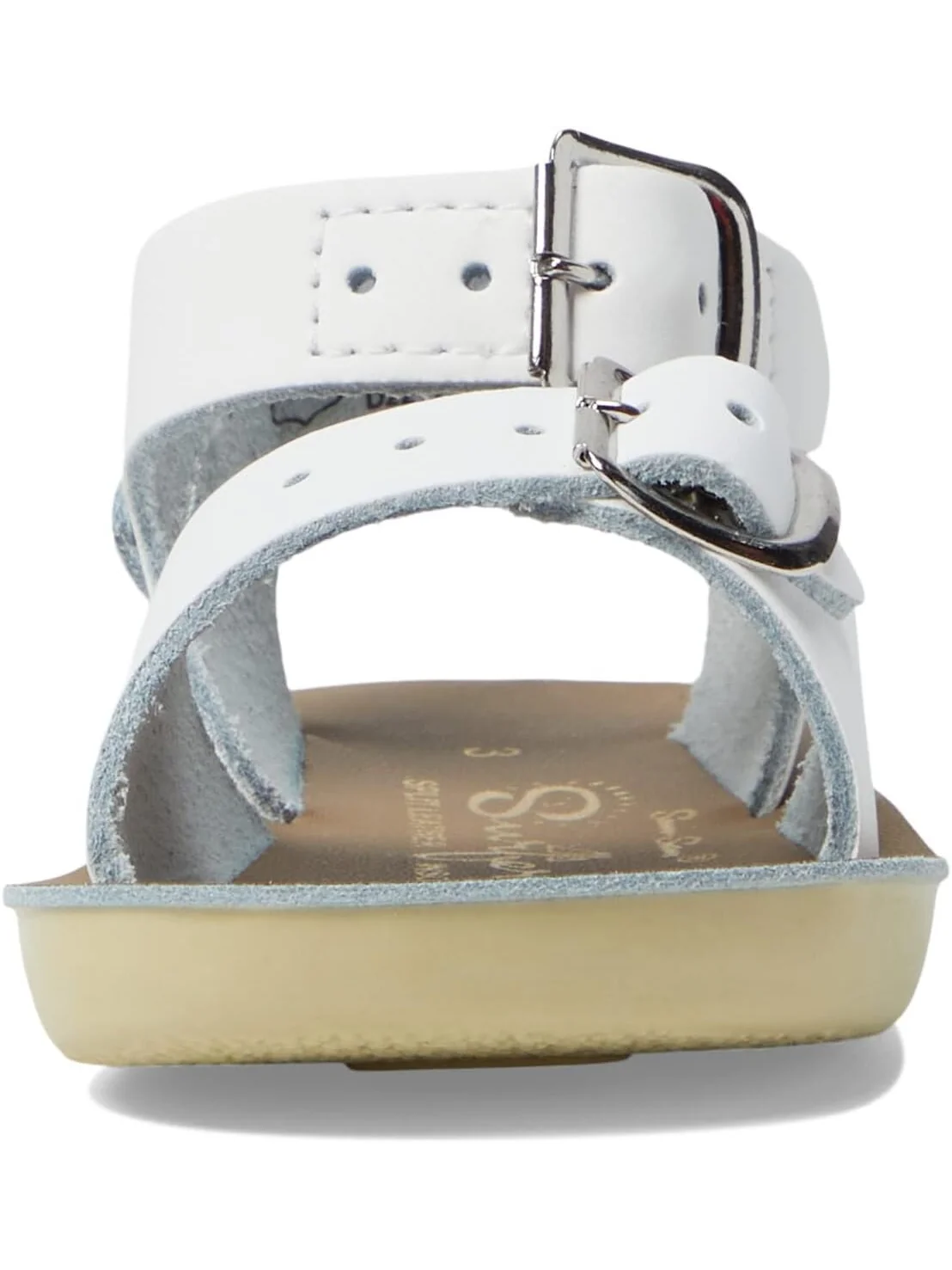 Сандалии на плоской подошве Surfer Hook & Loop Salt Water Sandal by Hoy Shoes — изображение 2 из 5, белый