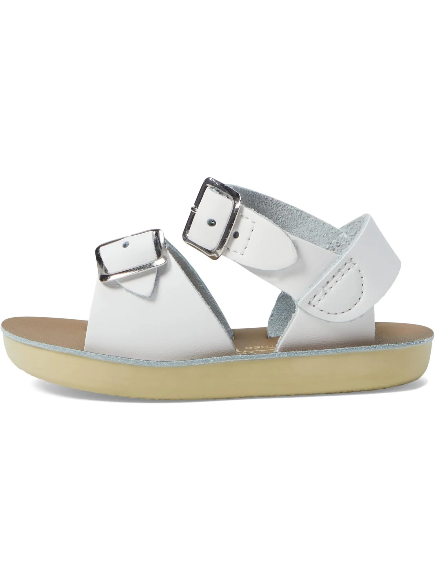 Сандалии на плоской подошве Surfer Hook & Loop Salt Water Sandal by Hoy Shoes — изображение 4 из 5, белый