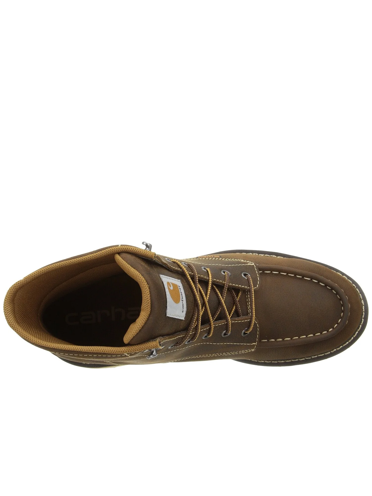 Ботинки Carhartt 6-Inch Non-Safety Toe Wedge — изображение 4 из 4, коричневый