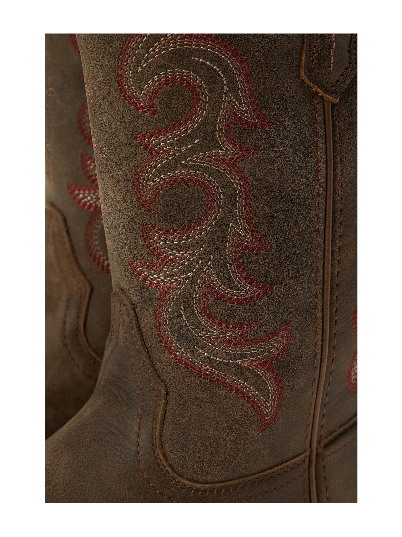 Сапоги женские Ariat Hybrid Rancher Stretch Fit ковбойские с вышивкой — изображение 4 из 6, коричневый