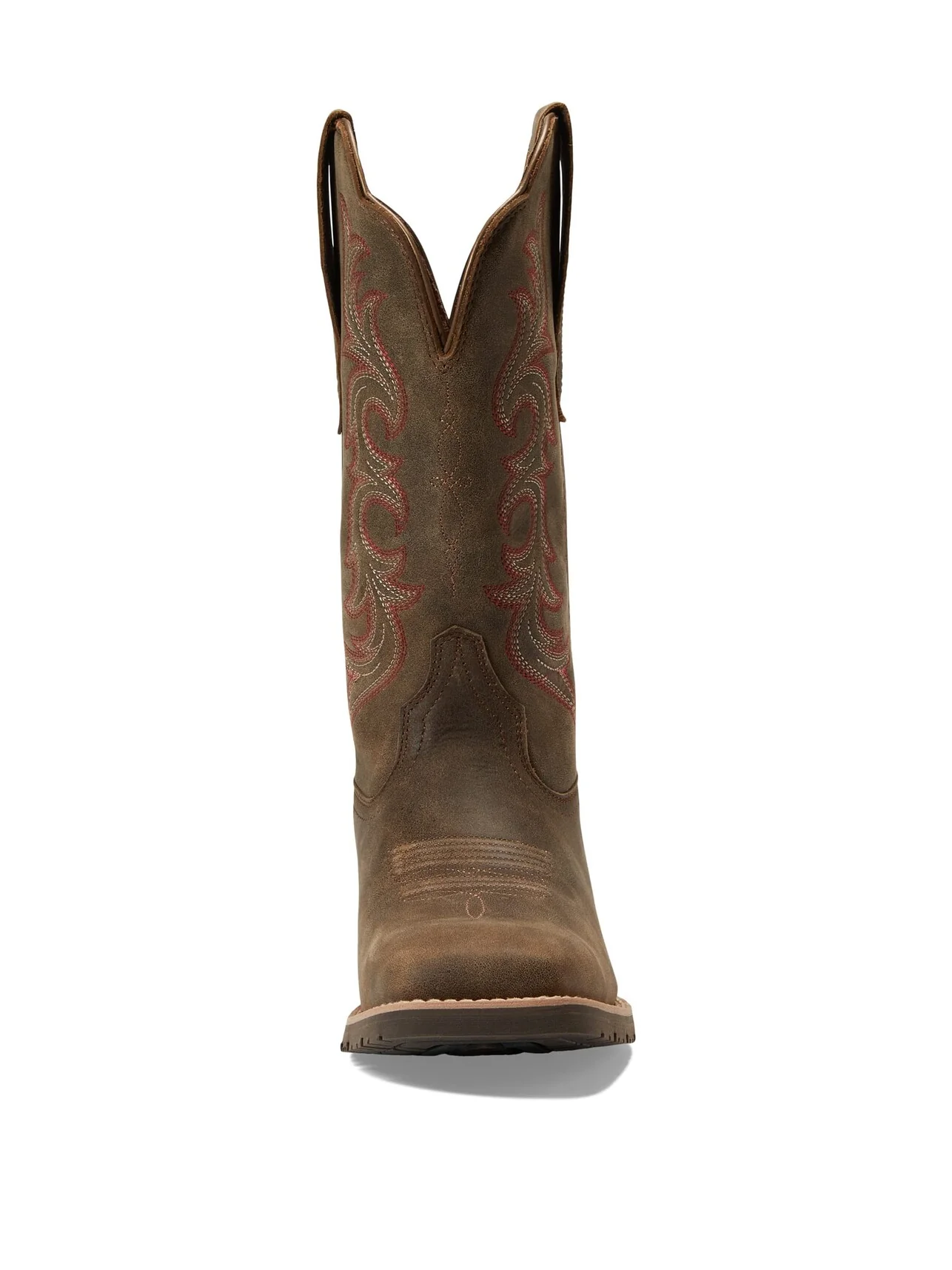 Сапоги женские Ariat Hybrid Rancher Stretch Fit ковбойские с вышивкой — изображение 6 из 6, коричневый