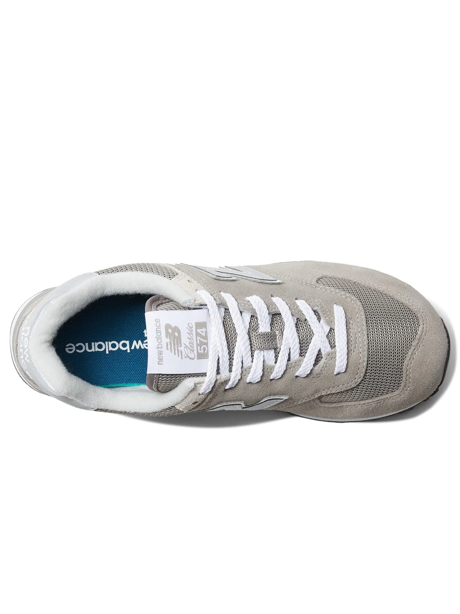 Кроссовки New Balance Classics 574 Core — изображение 4 из 4, серый/белый