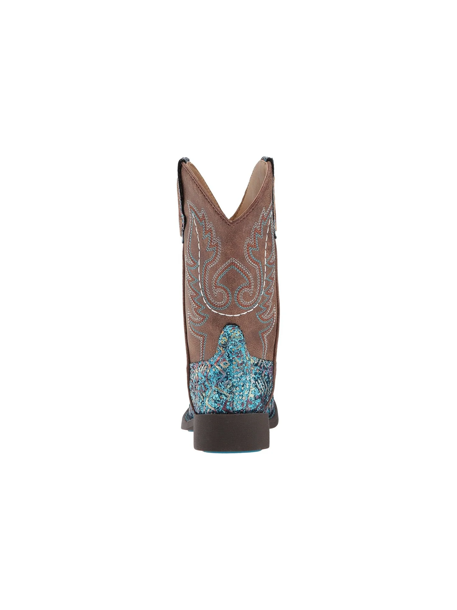 Ботинки Roper Kids Glitter Aztec (Toddler/Little Kid) — изображение 7 из 7, синий