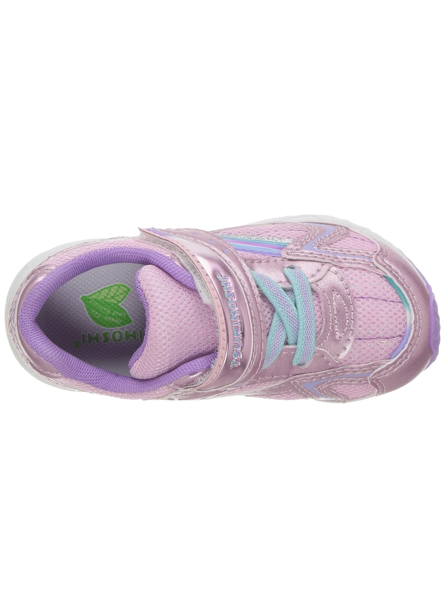Кроссовки Tsukihoshi Kids Glitz (Toddler/Little Kid) — изображение 6 из 7, фиолетовый