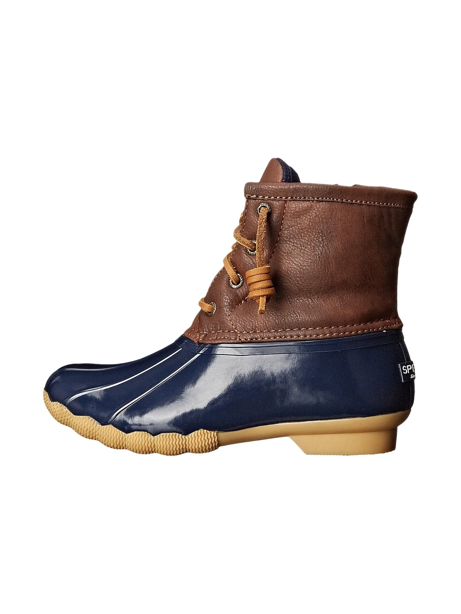 Ботинки Sperry Kids Saltwater Boot (Little Kid/Big Kid) — изображение 3 из 7, темно-синий