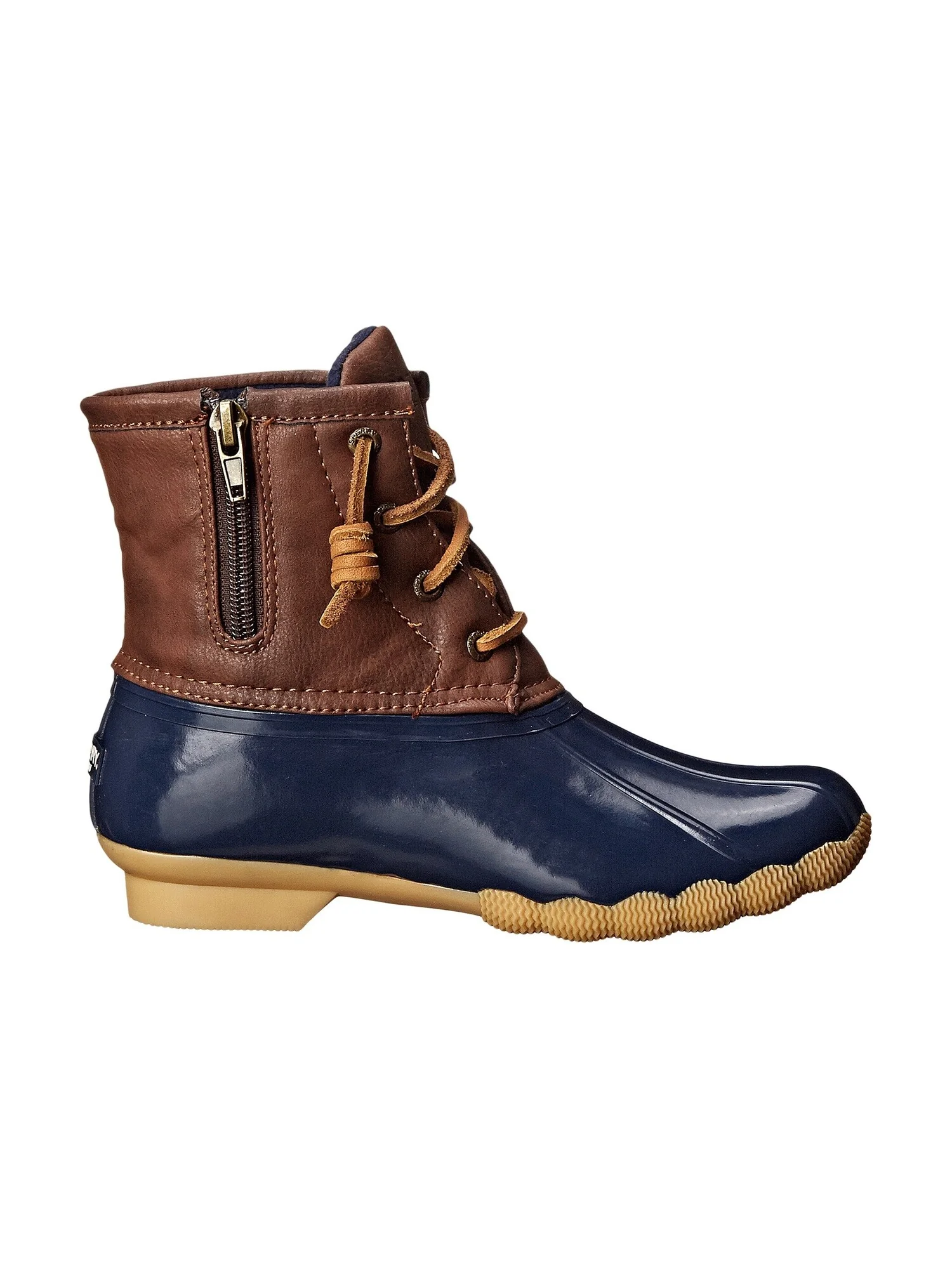 Ботинки Sperry Kids Saltwater Boot (Little Kid/Big Kid) — изображение 4 из 7, темно-синий