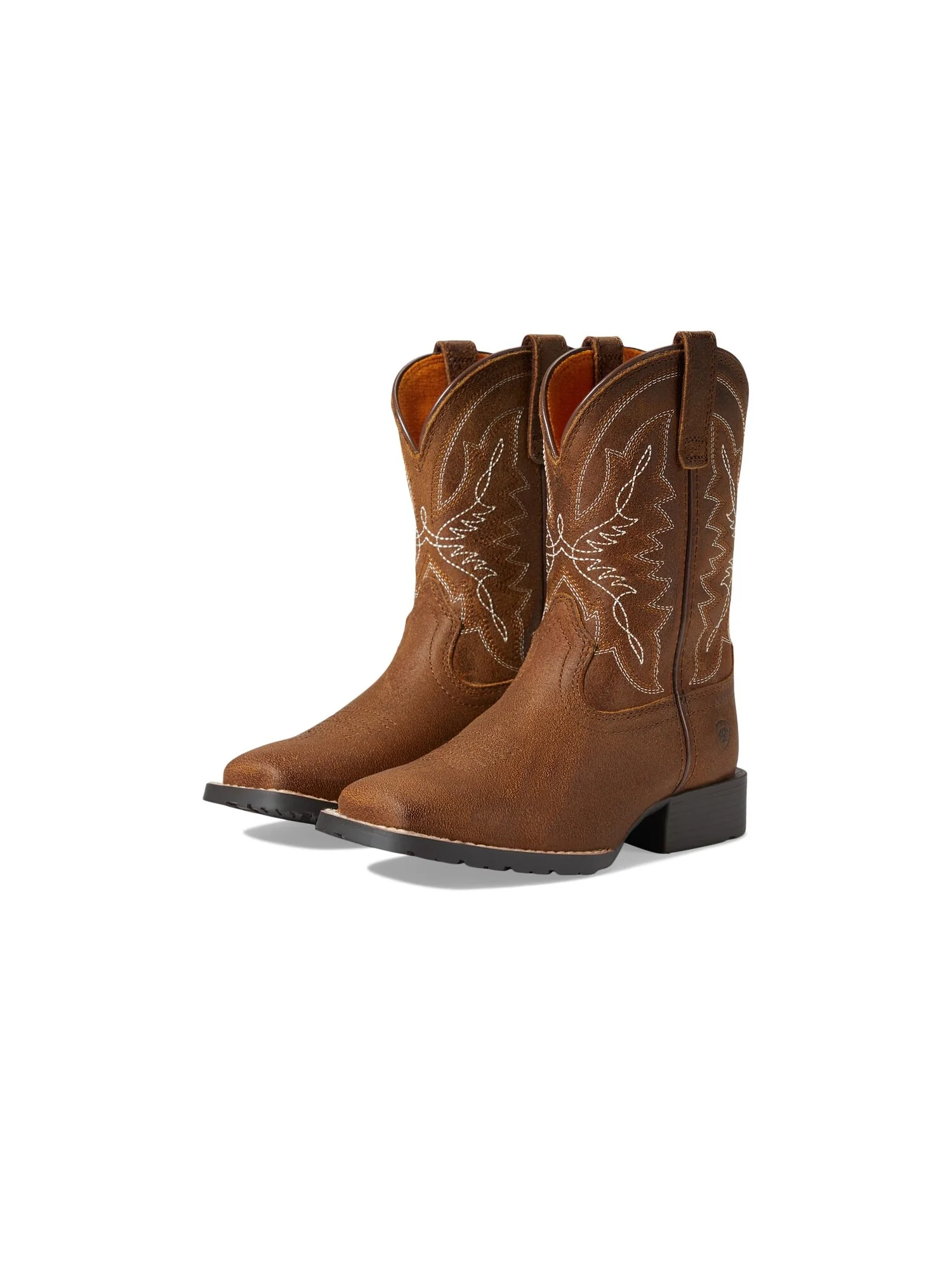Ботинки Ariat Kids Hybrid Rancher (Little Kid/Big Kid) — изображение 4 из 6, бежевый