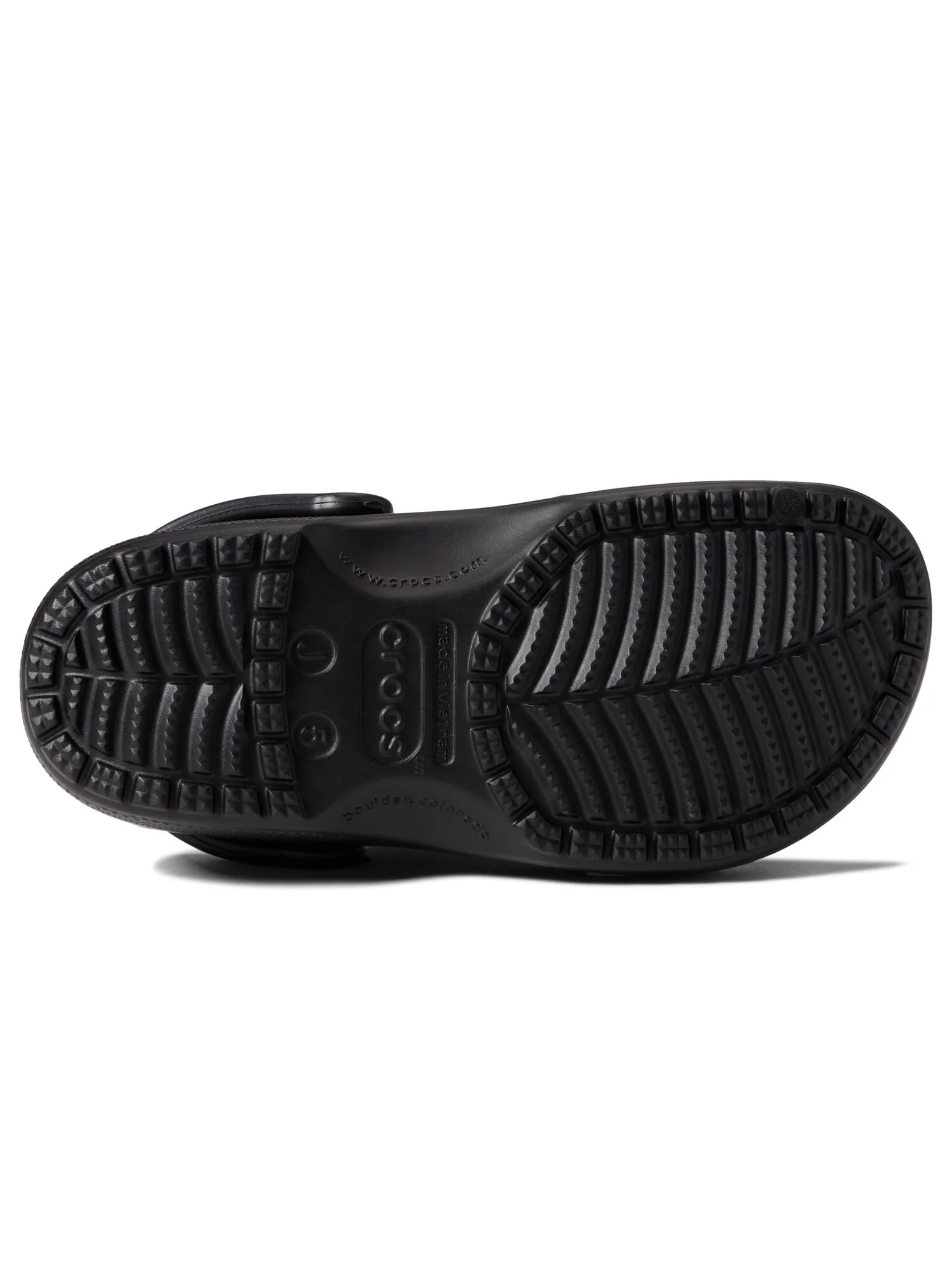 Сабо Crocs Kids Classic Clog (Little Kid/Big Kid) — изображение 3 из 6, черный