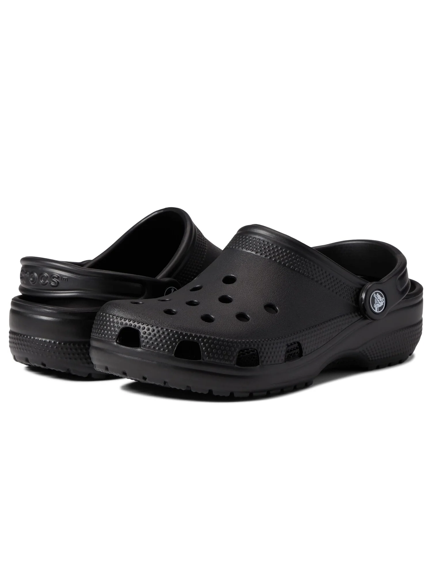 Сабо Crocs Kids Classic Clog (Little Kid/Big Kid) — изображение 6 из 6, черный