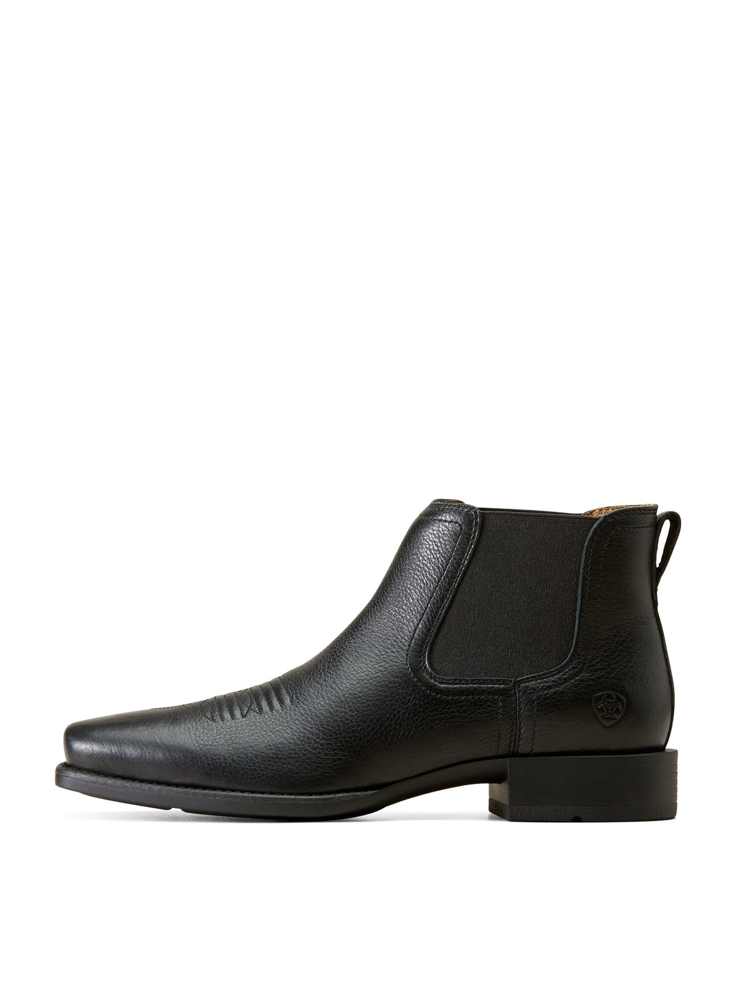 Ботинки Ariat Booker Ultra Square Toe Western Boots — изображение 2 из 6, черный