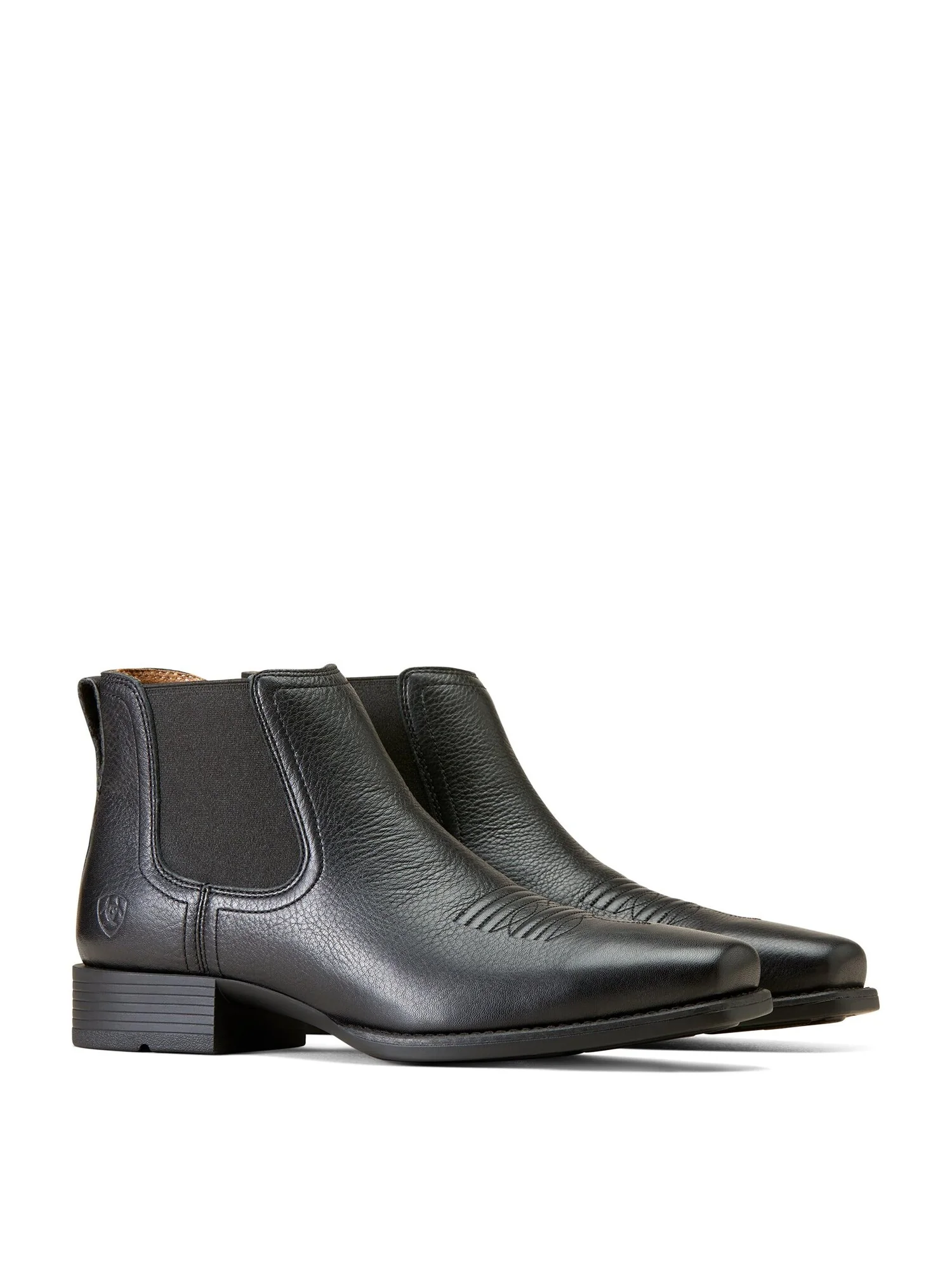 Ботинки Ariat Booker Ultra Square Toe Western Boots — изображение 5 из 6, черный