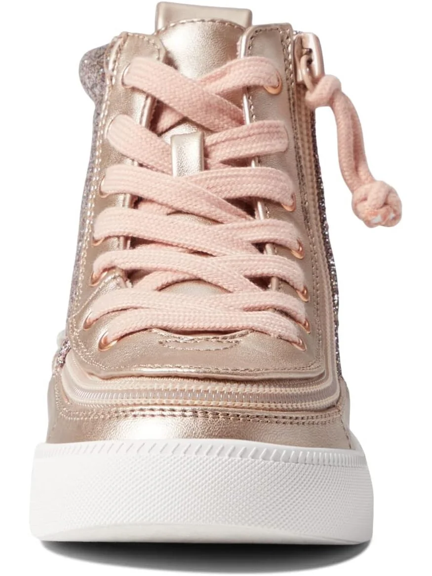 Кроссовки Classic Lace High BILLY Footwear Kids — изображение 6 из 6, розовый золотистый