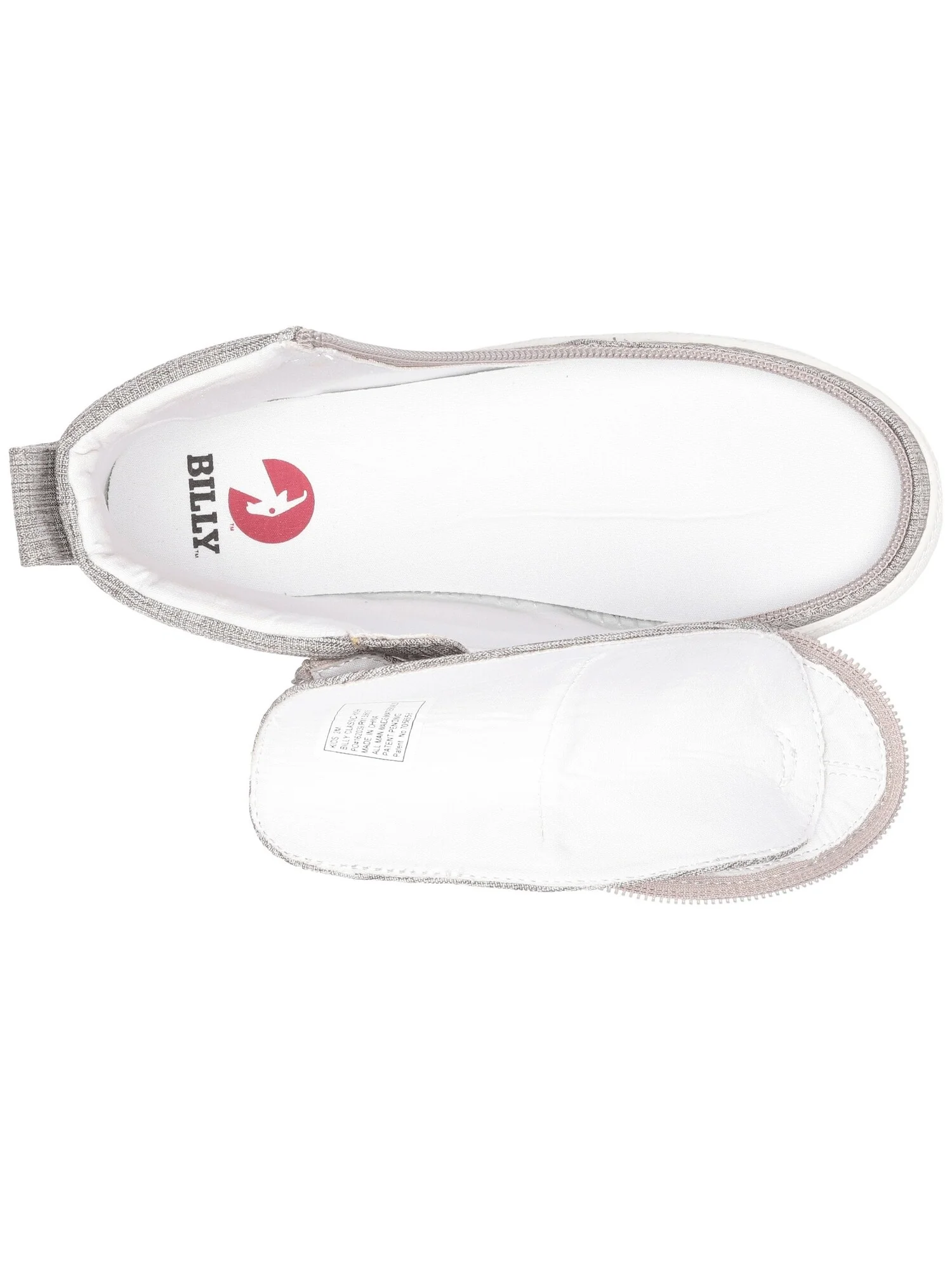 Кроссовки BILLY Footwear Kids Classic Lace High (Toddler/Little Kid/Big Kid) — изображение 3 из 7, серый