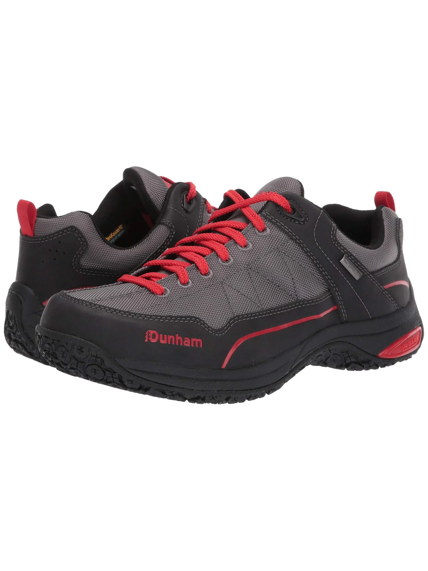 Кроссовки Dunham Cloud Plus Waterproof Lace-Up — изображение 4 из 4, серый