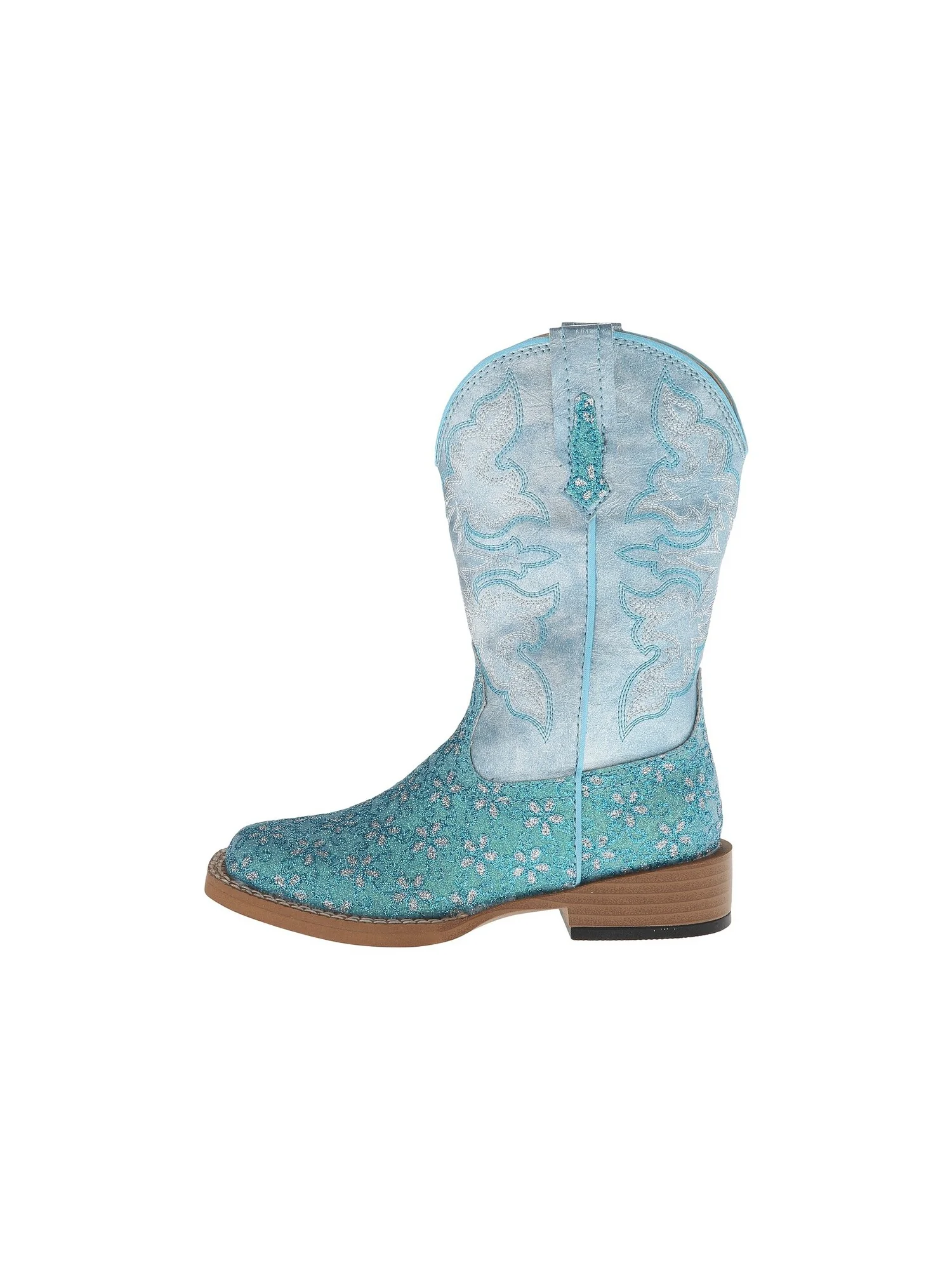 Ботинки Roper Kids Bling & Glitter (Toddler/Little Kid) — изображение 5 из 7, синий