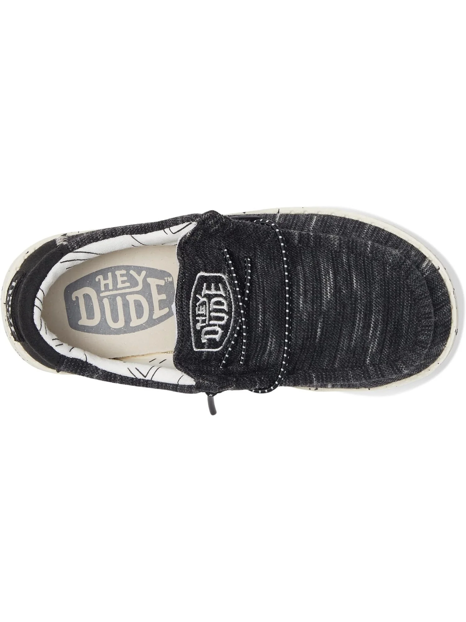 Кроссовки Wally Stretch Hey Dude — изображение 2 из 6, черный