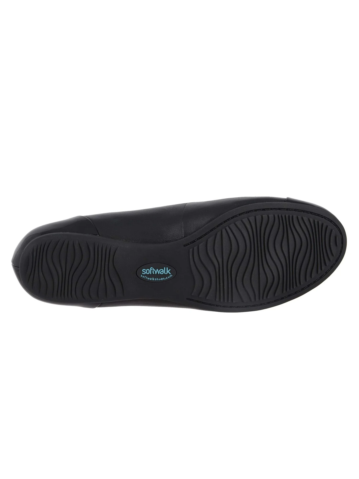 Обувь на низком каблуке SoftWalk Sonoma Cap Toe — изображение 3 из 7, черный